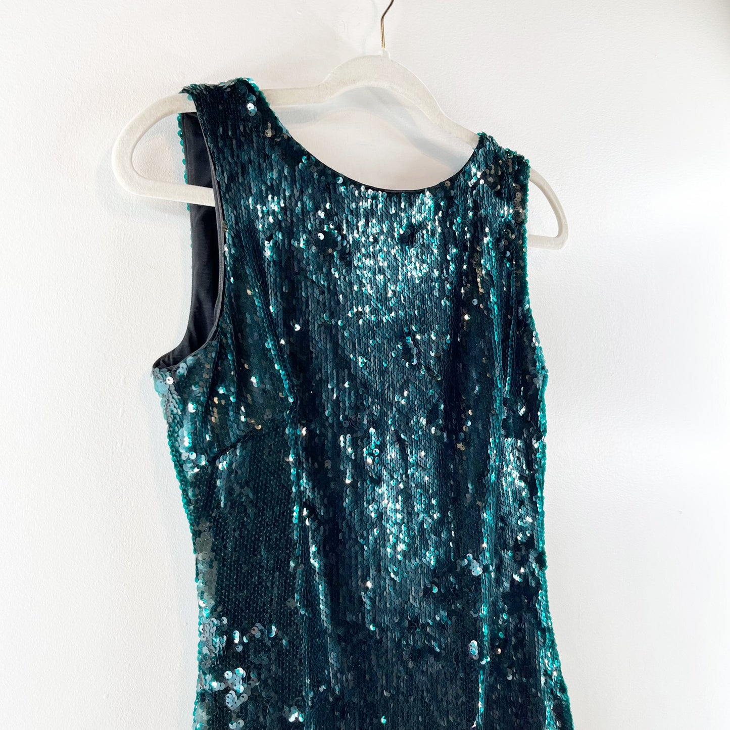 Dress The Population Audrey Sleeveless Sequin Midi Dress Green Medium
