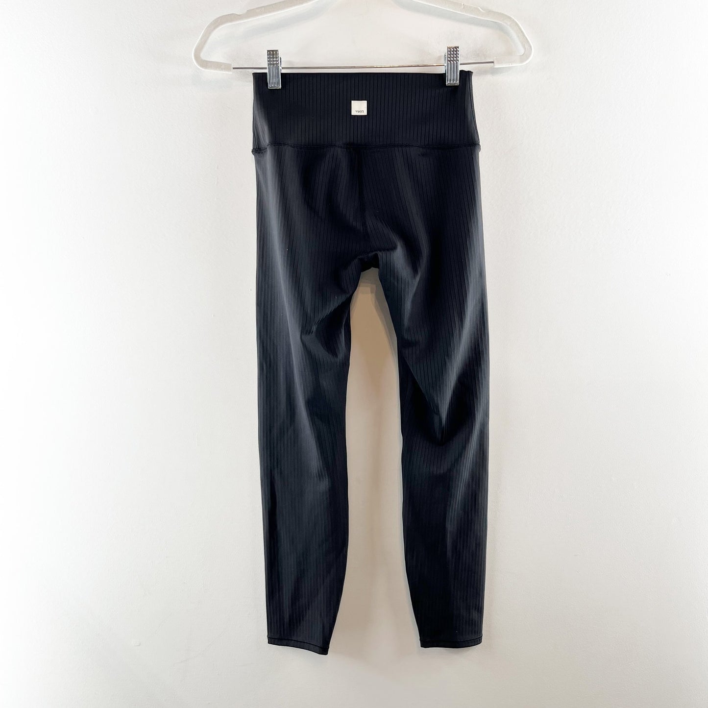Vuori Inversion Rib High Rise Leggings Black Small