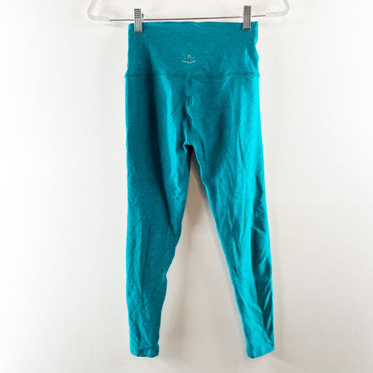 Beyond Yoga Spacedye Caught in the Midi High Waist Leggings Blue Glow Heather S
