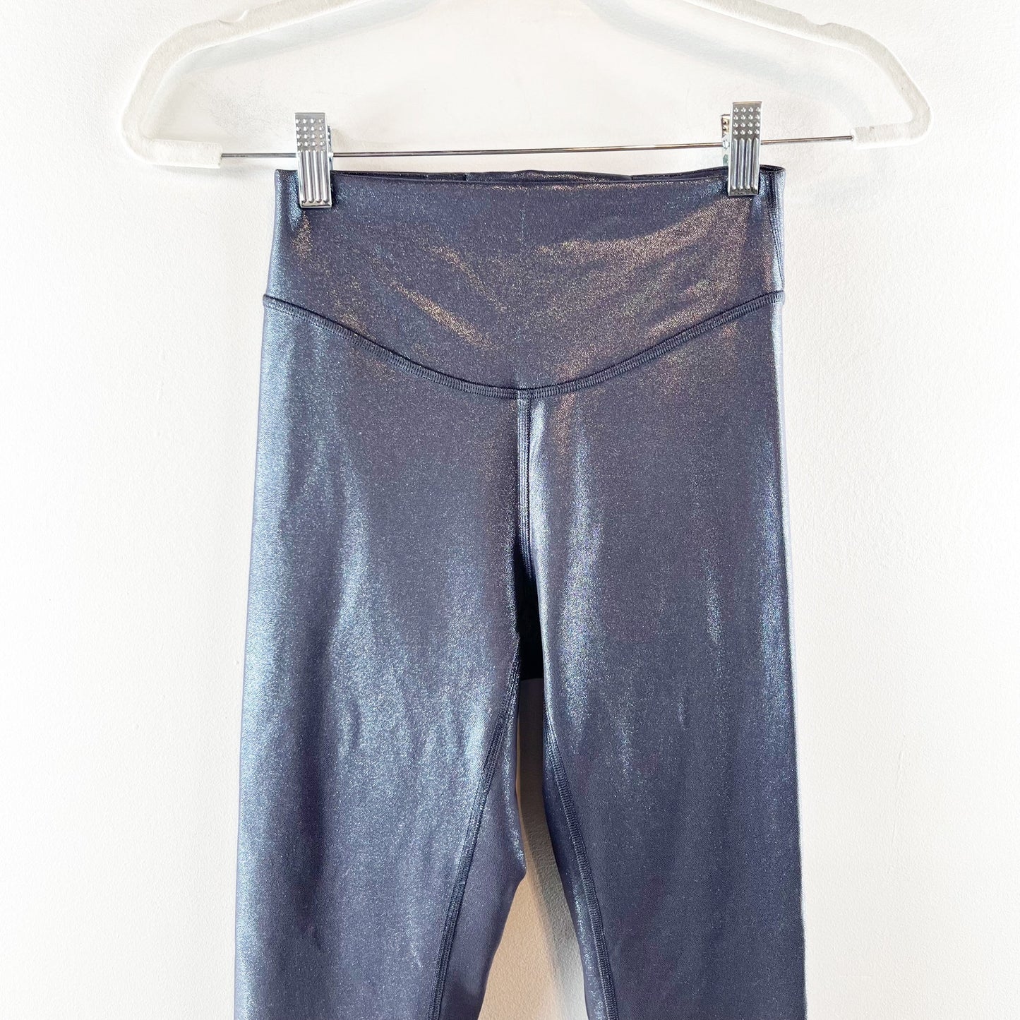 Lululemon Wunder Under SmoothCover Tight 25" Foil Radiate Foil Print Black Night