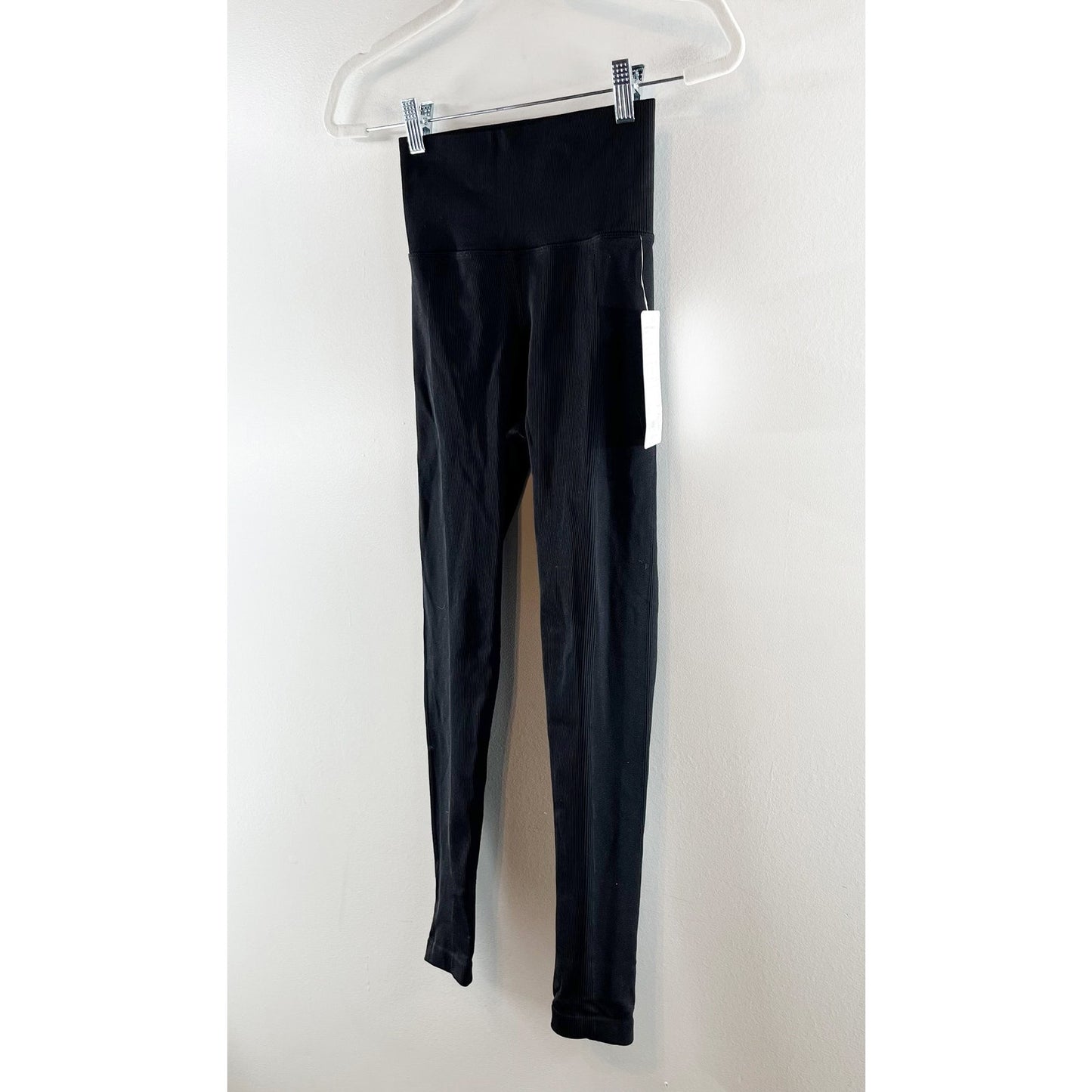 Athleta High Rise Aurora Seamless Tight Leggings Black XS