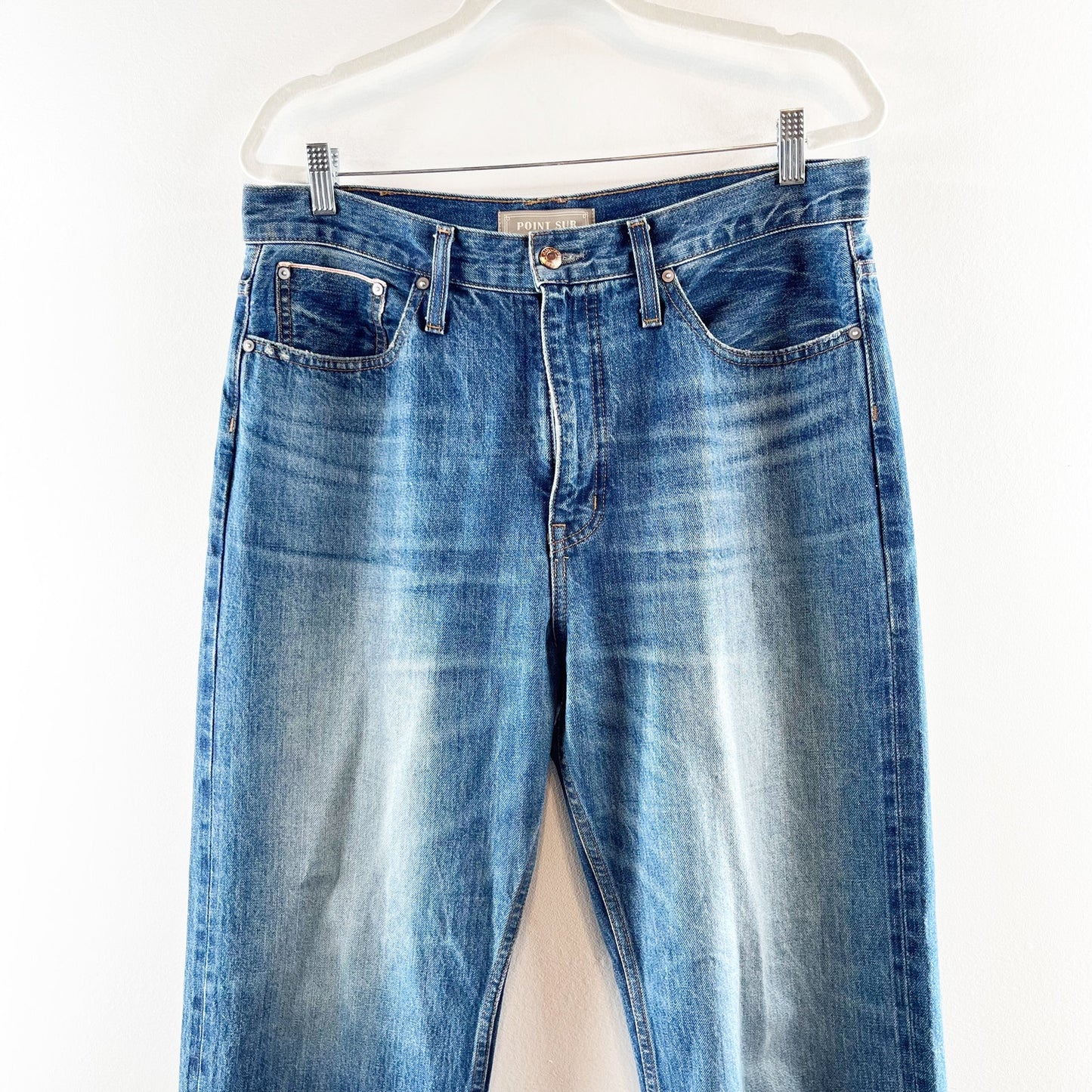 J. Crew Limited-Edition Point Sur Vista Cotton Straight Jeans Catalina Wash 30