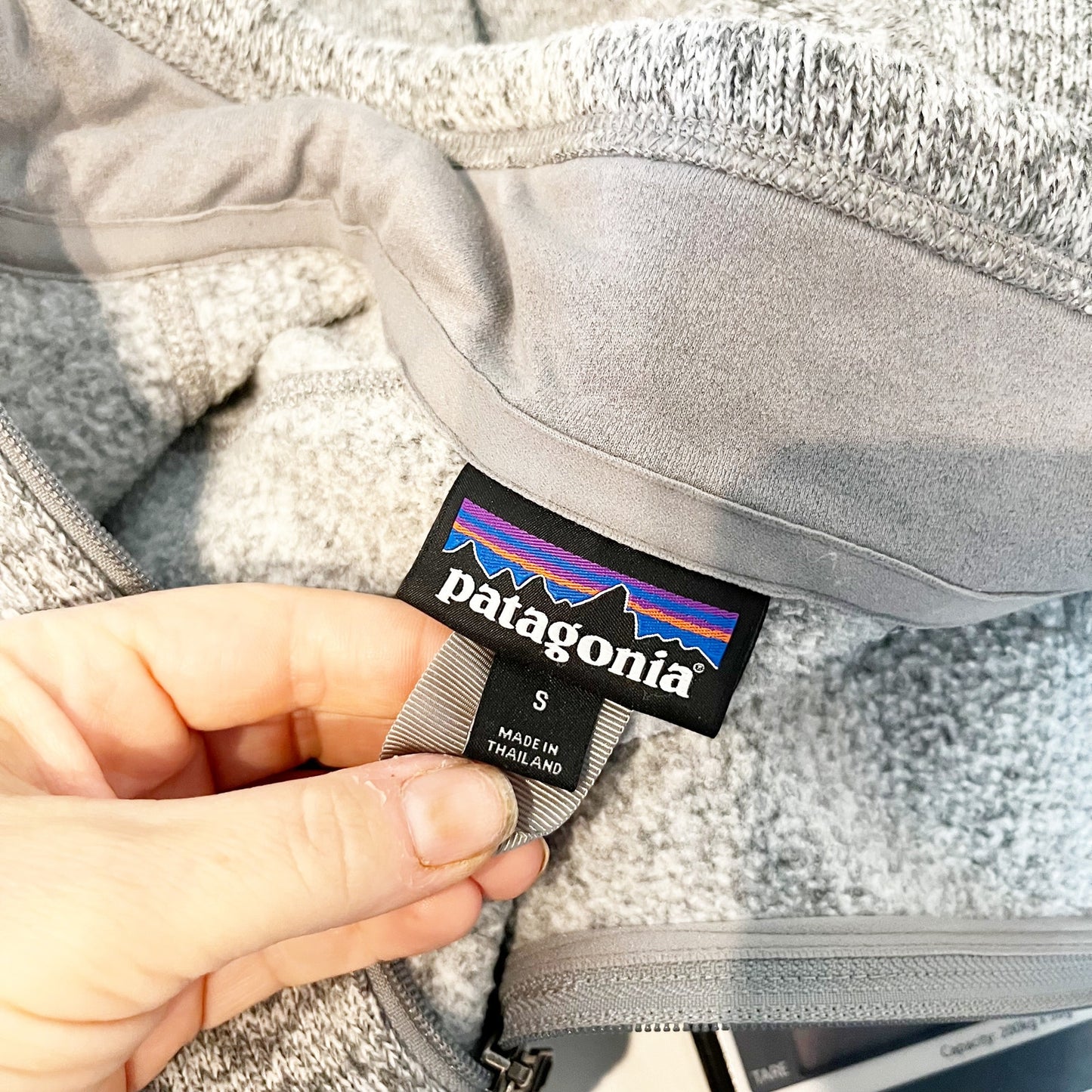 Patagonia 1/4 Zip Better Sweater Pullover Fleece Jacket Birch Gray Small