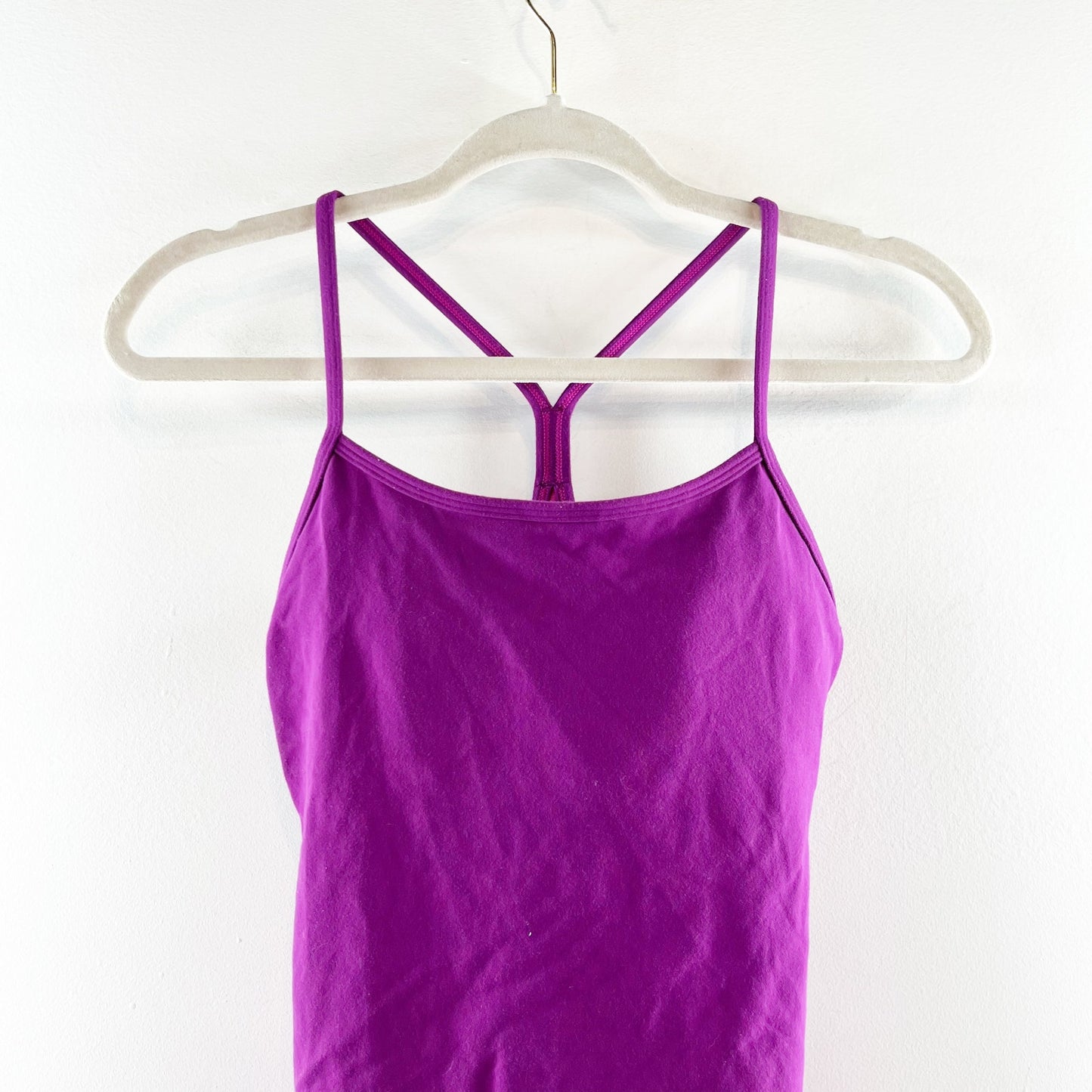Lululemon Power Y Racerback Built in Bra Tank Top Purple