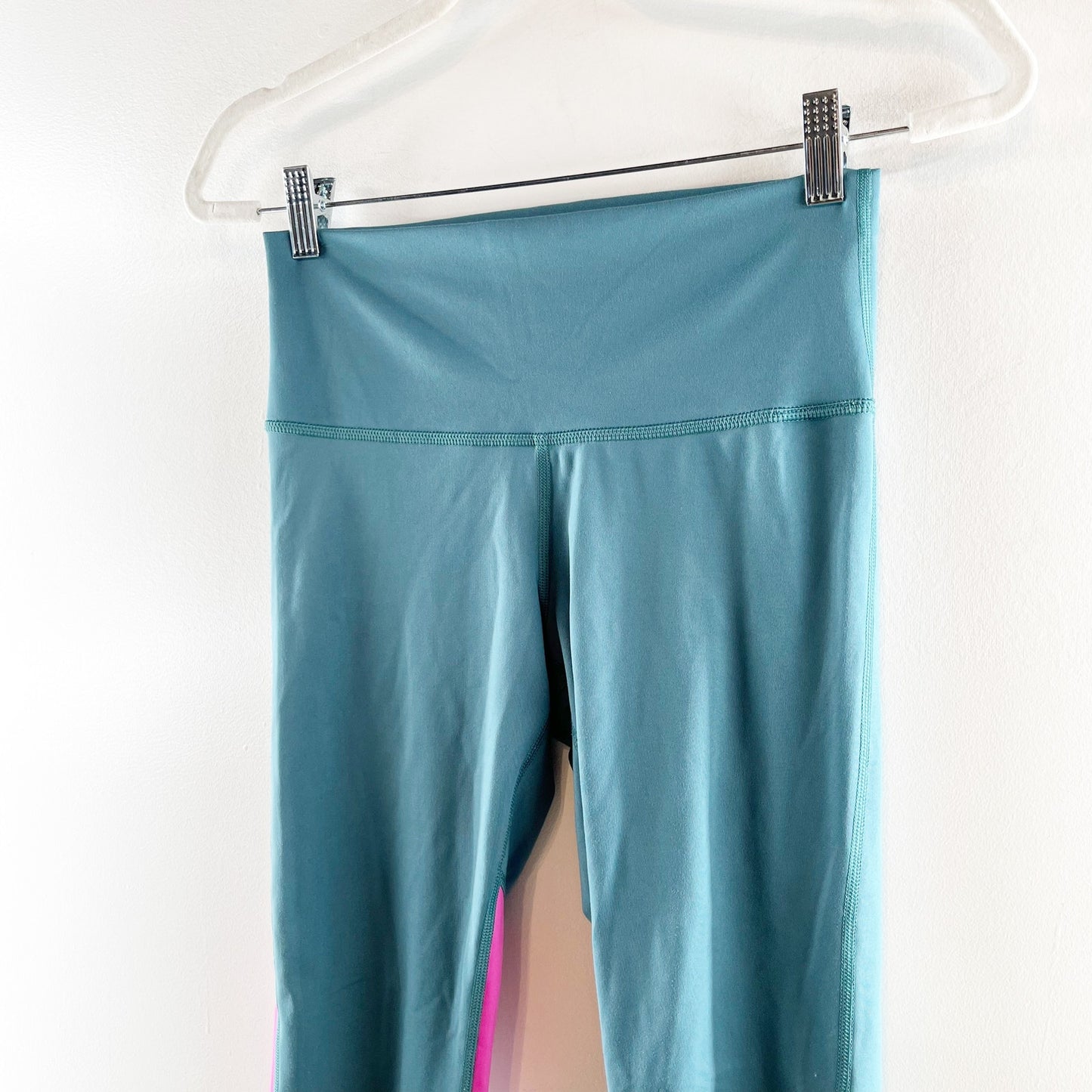 Cotopaxi High Rise Mariposa Leggings Colorblock Submarine Green Small