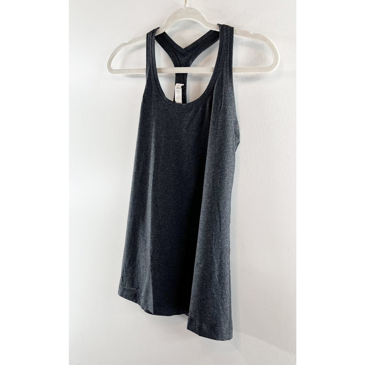 Lululemon Cool Racerback Sleeveless Scoopneck Tank Top Gray 8
