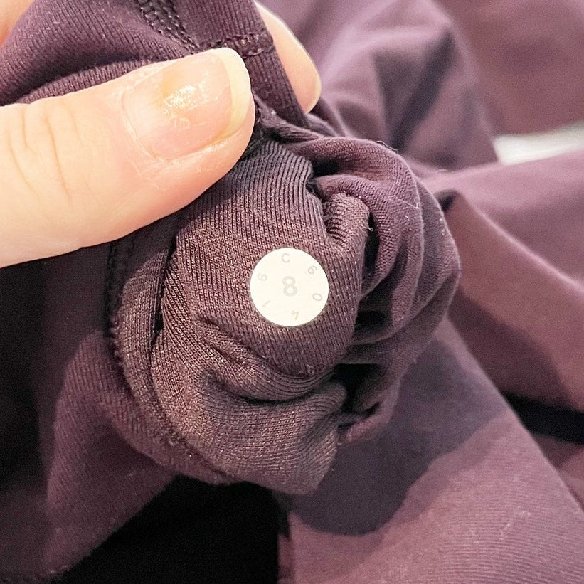 Lululemon Wunder Under High-Rise Ankle Leggings 25" Luxtreme Grape Thistle 8
