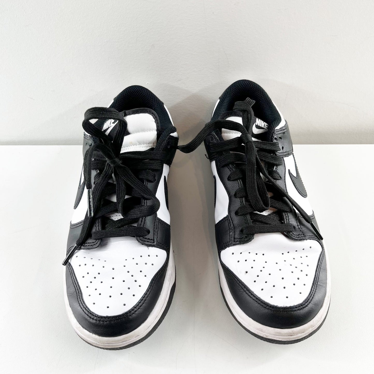 Nike Dunk Low Top Lace Up Shoes Sneakers Panda Black White 6