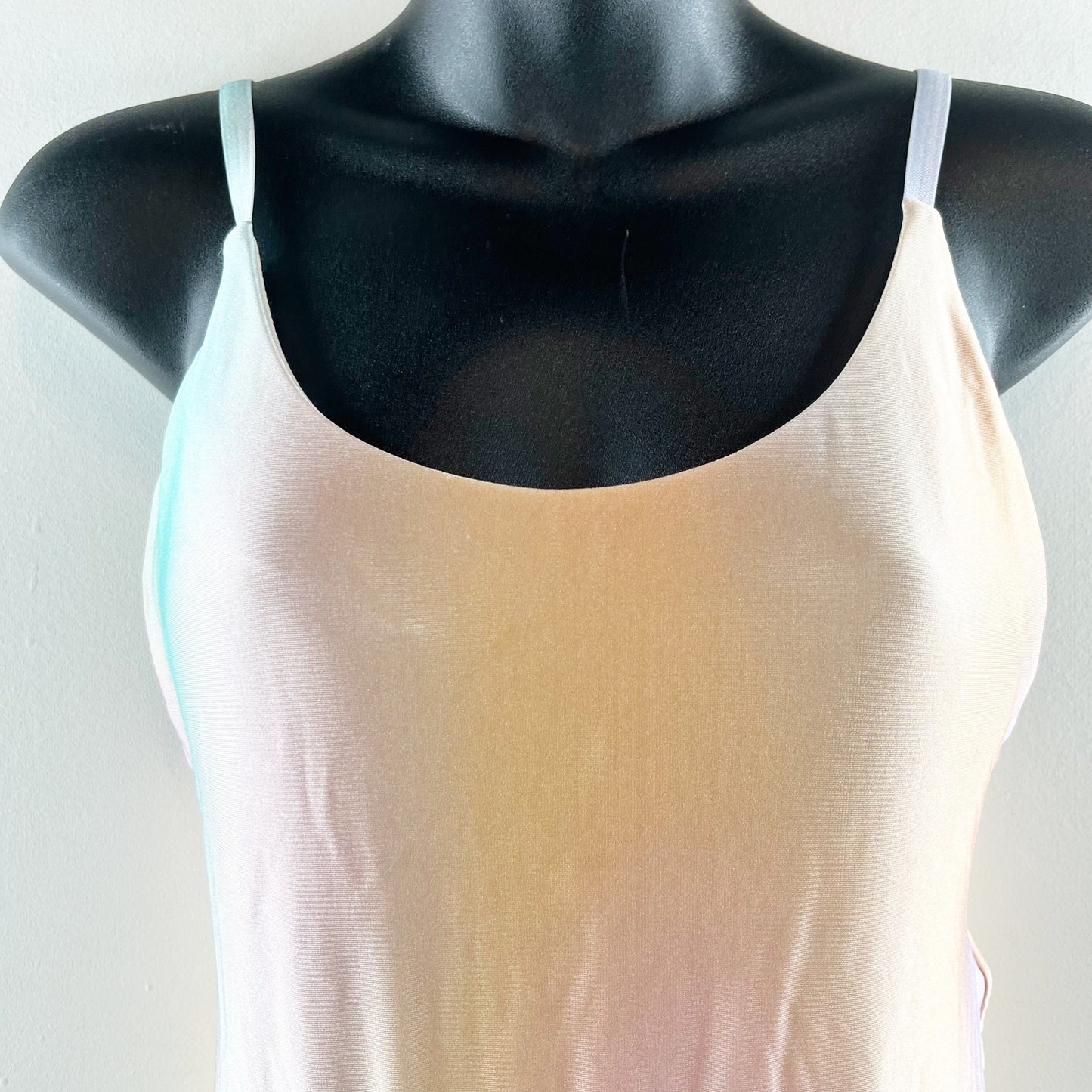 PQ Swim Golden Hour Scoop Low Back Ombre One Piece Swimsuit Pink Medium