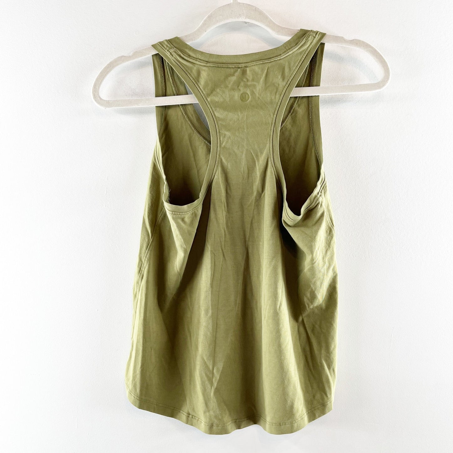 Lululemon Love Tank Top Racerback Pima Cotton Green Small