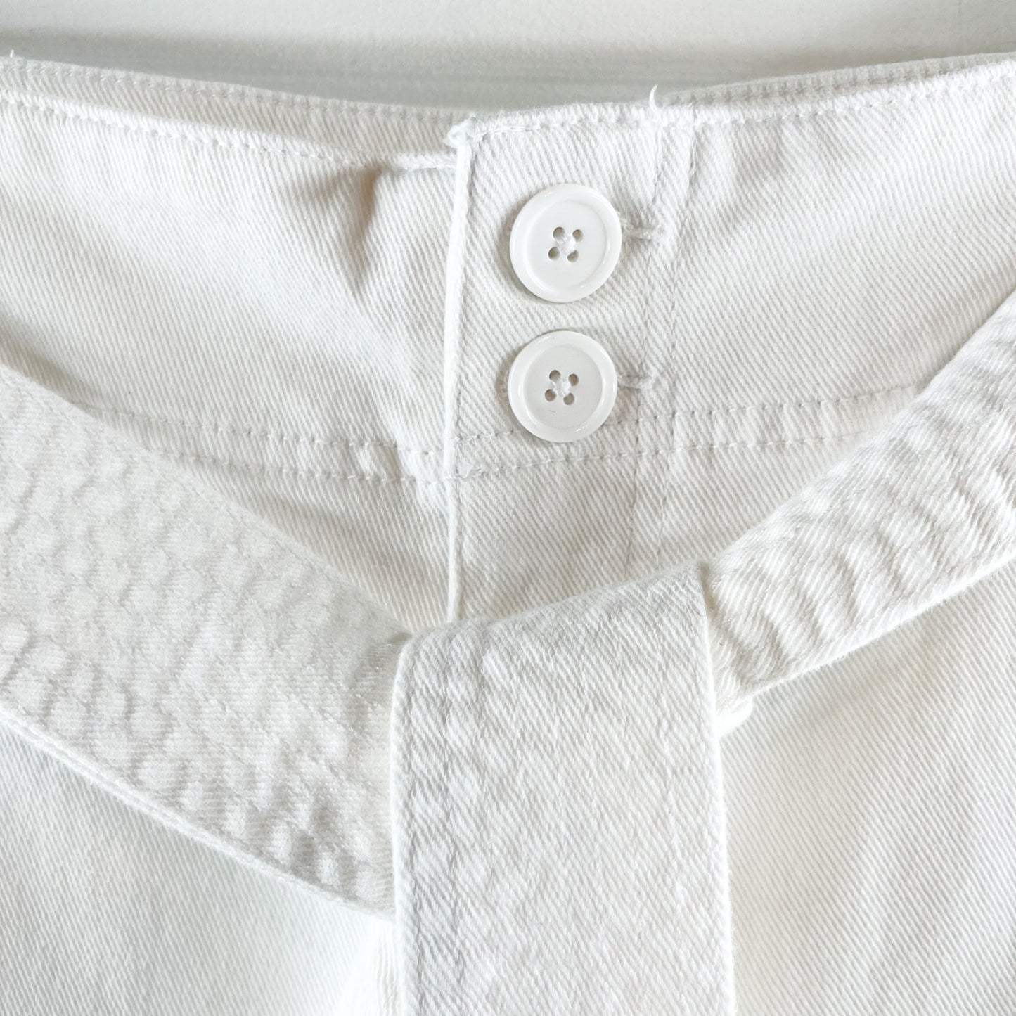 A New Day High Rise Wide Leg Belted Trouser Pants White 16