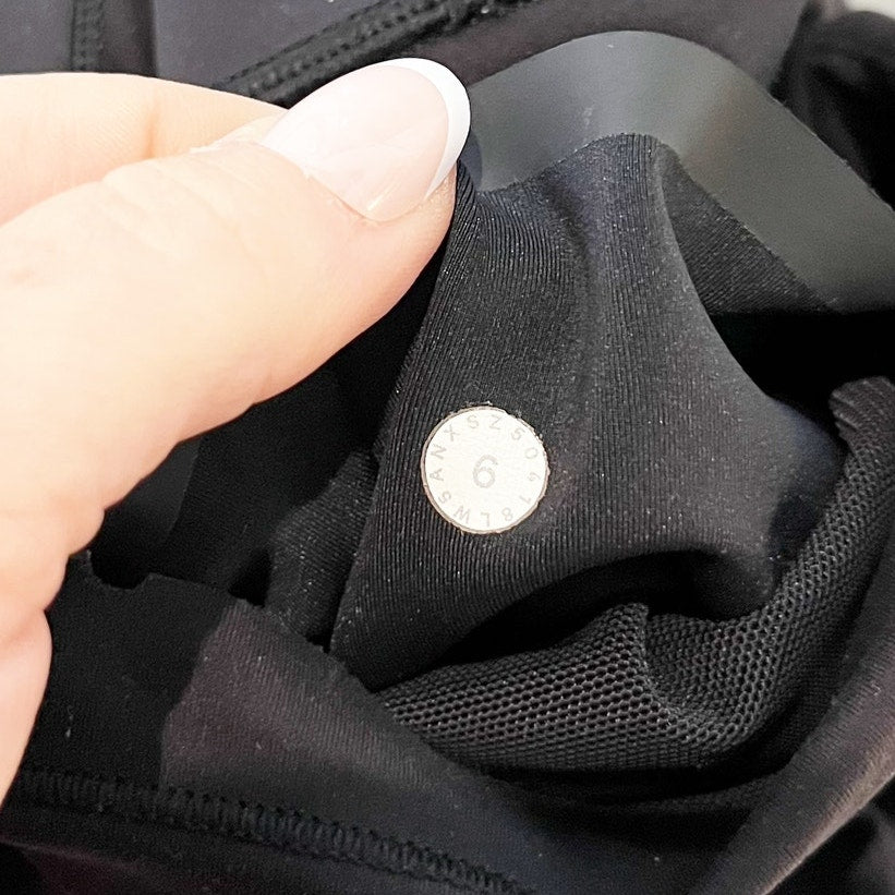 Lululemon Athletica In Movement 7/8 Tight Leggings Everlux 25" Black 6