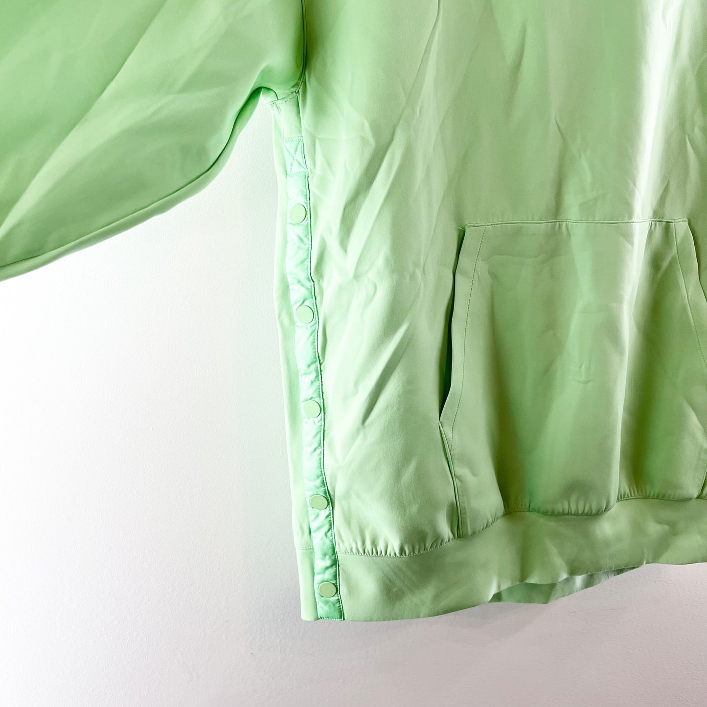 Nike Sportswear City Ready Long Sleeve Sweatshirt Pullover Hoodie Green Medium