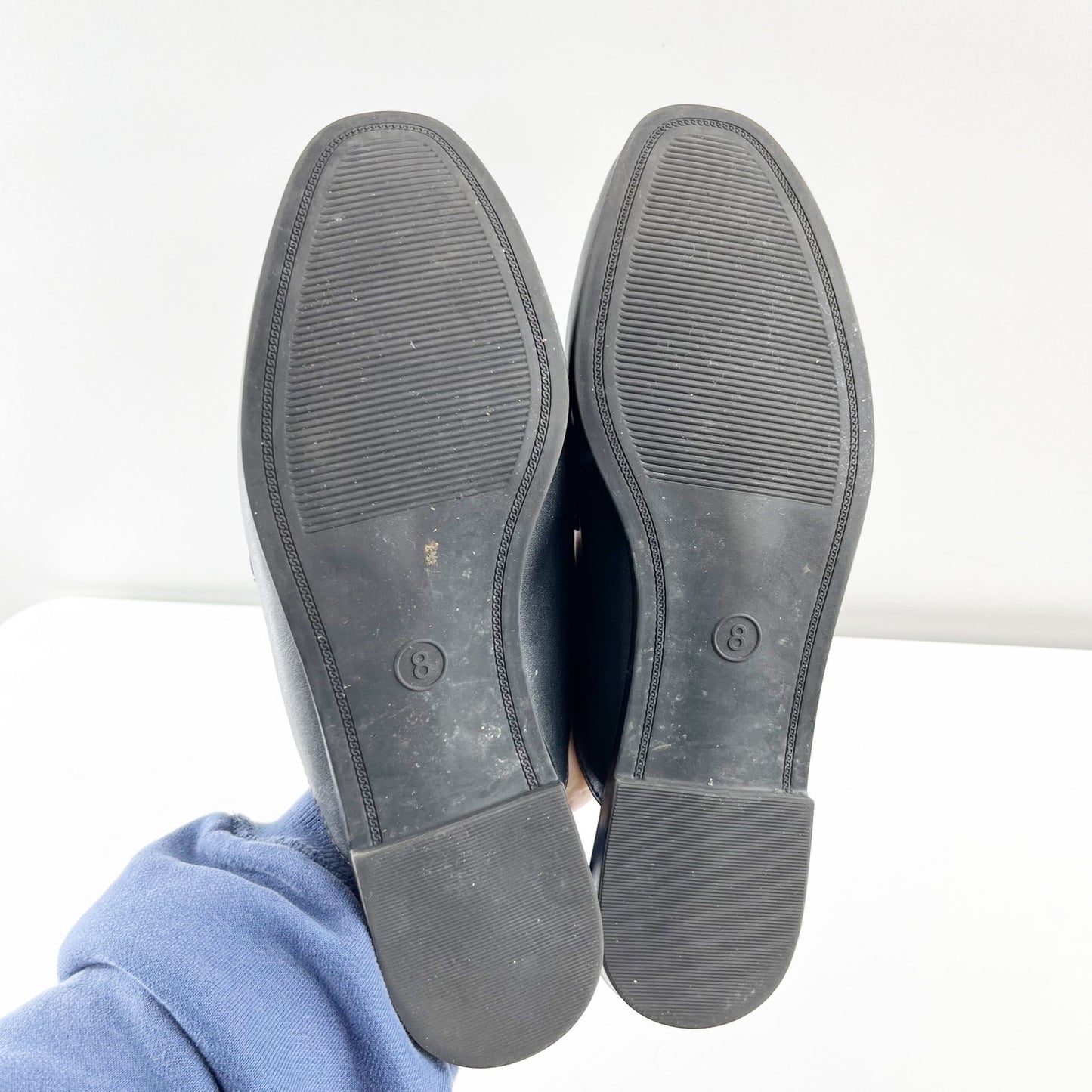 A New Day Sandy Horsebit Mule Loafer Black 8