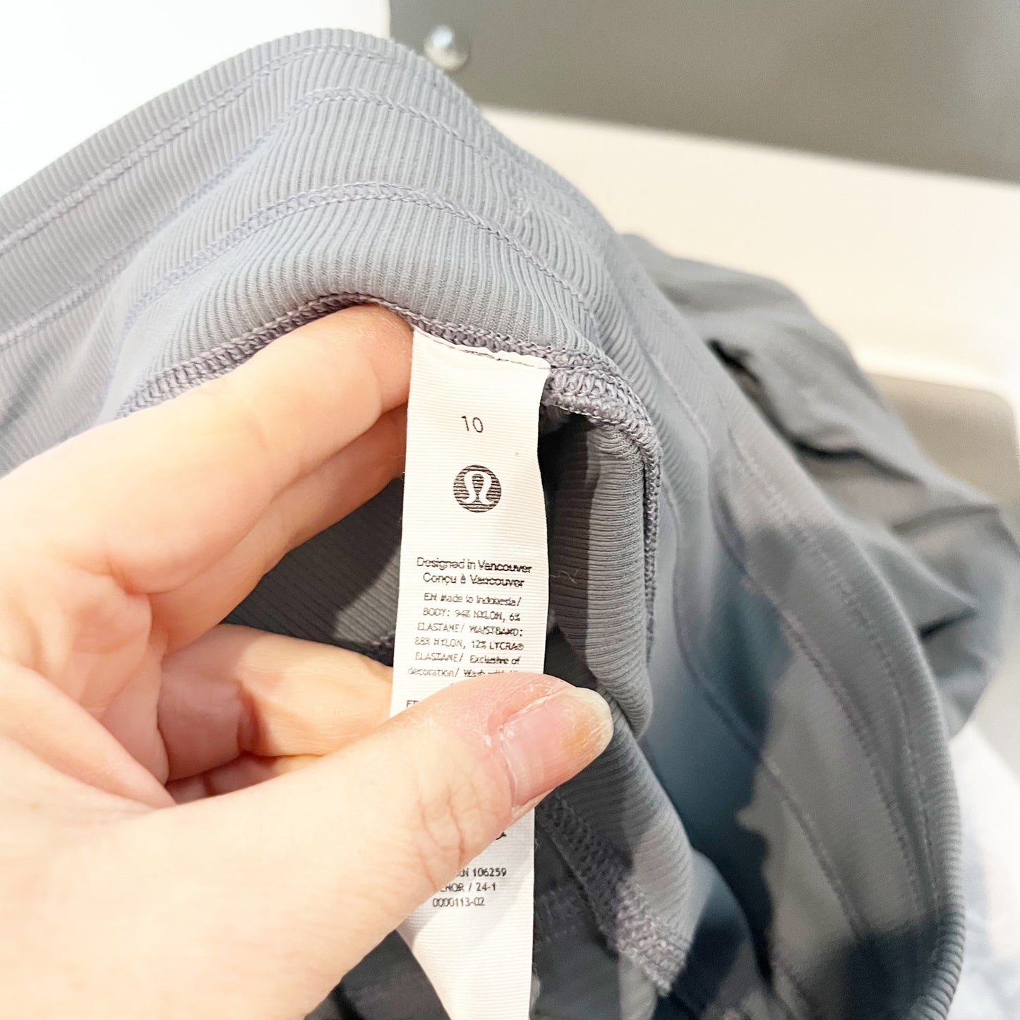 Lululemon Dance Studio Mid-Rise Pants Regular Oil Grey 10