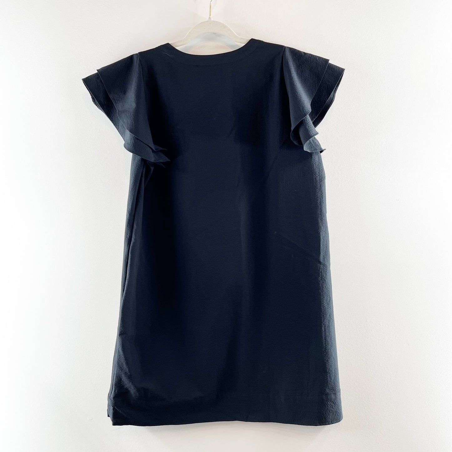 Vineyard Vines Performance Short Cap Sleeve Margo Harbor Shirtdress Black Large