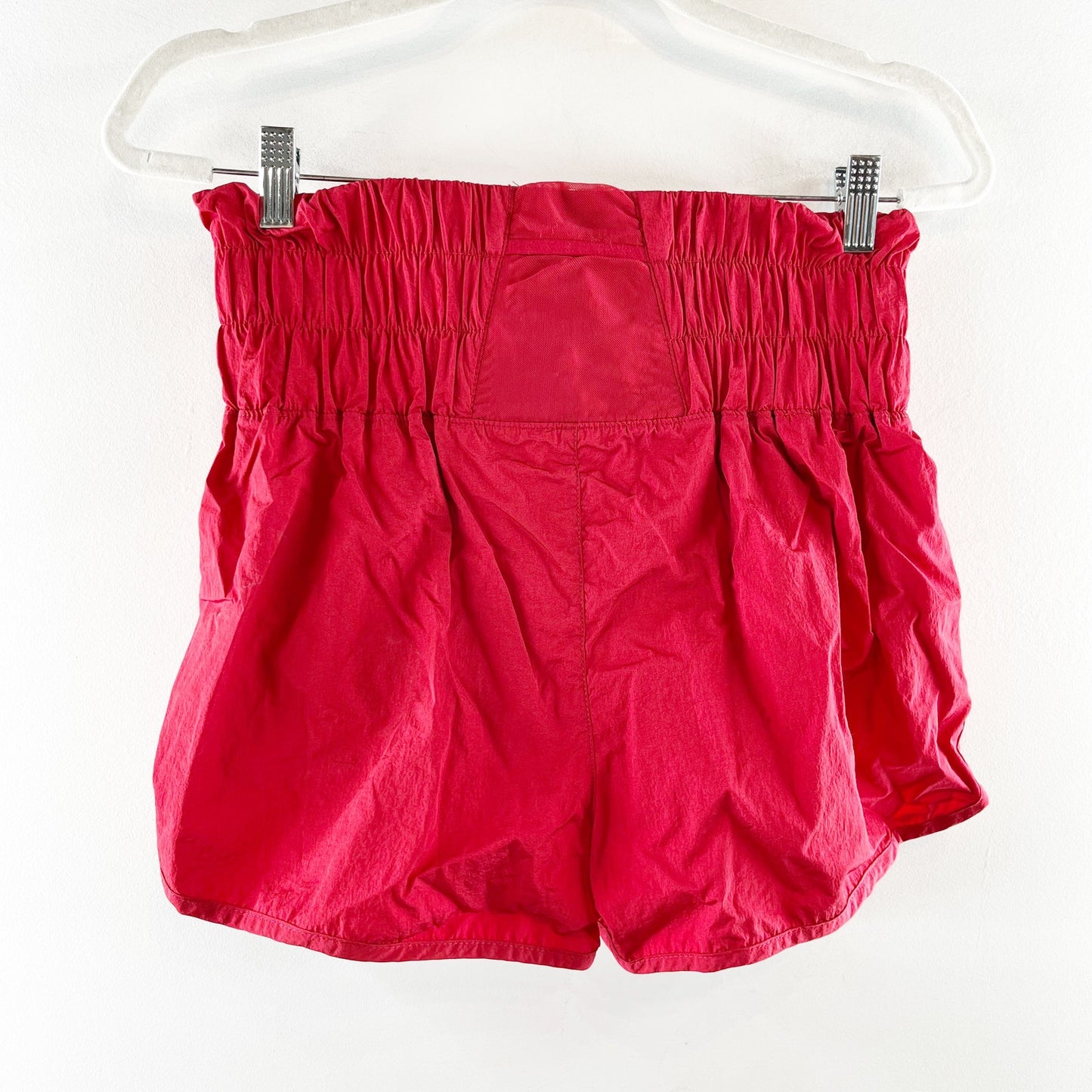 Free People Movement The Way Home Shorts Red Medium