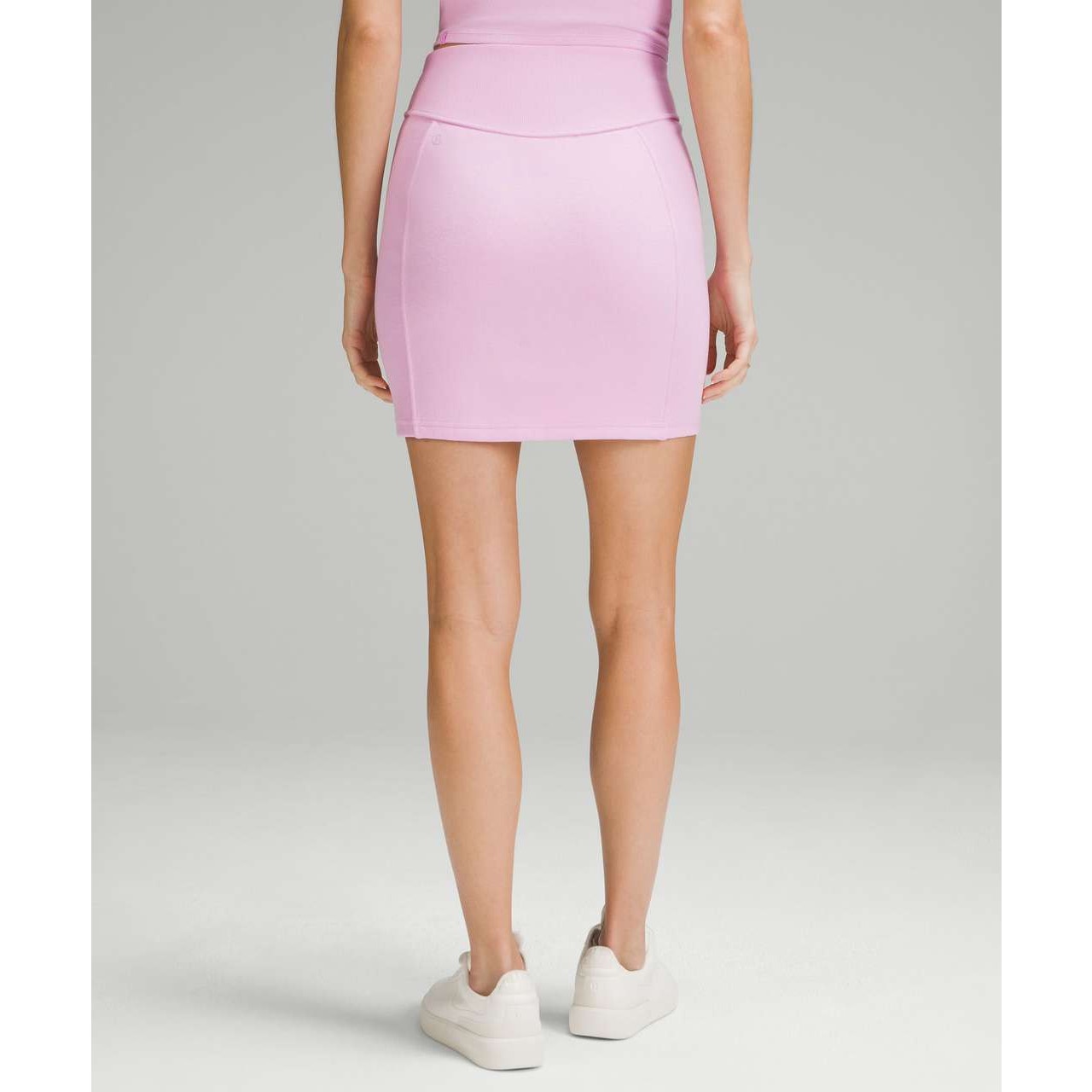 Lululemon Scuba High-Rise Mini Skirt Vitapink Pink Small
