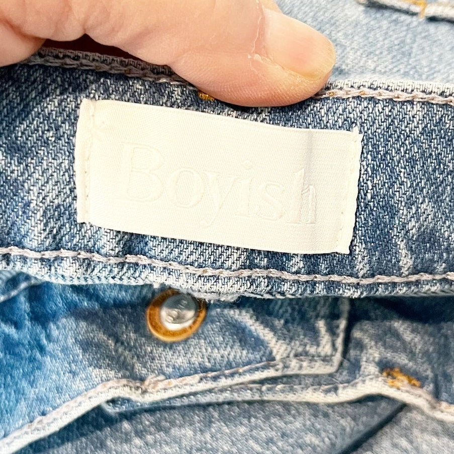 Boyish The High Rise Straight Tommy Stretch Jeans Sunshine Blue 26 / 2