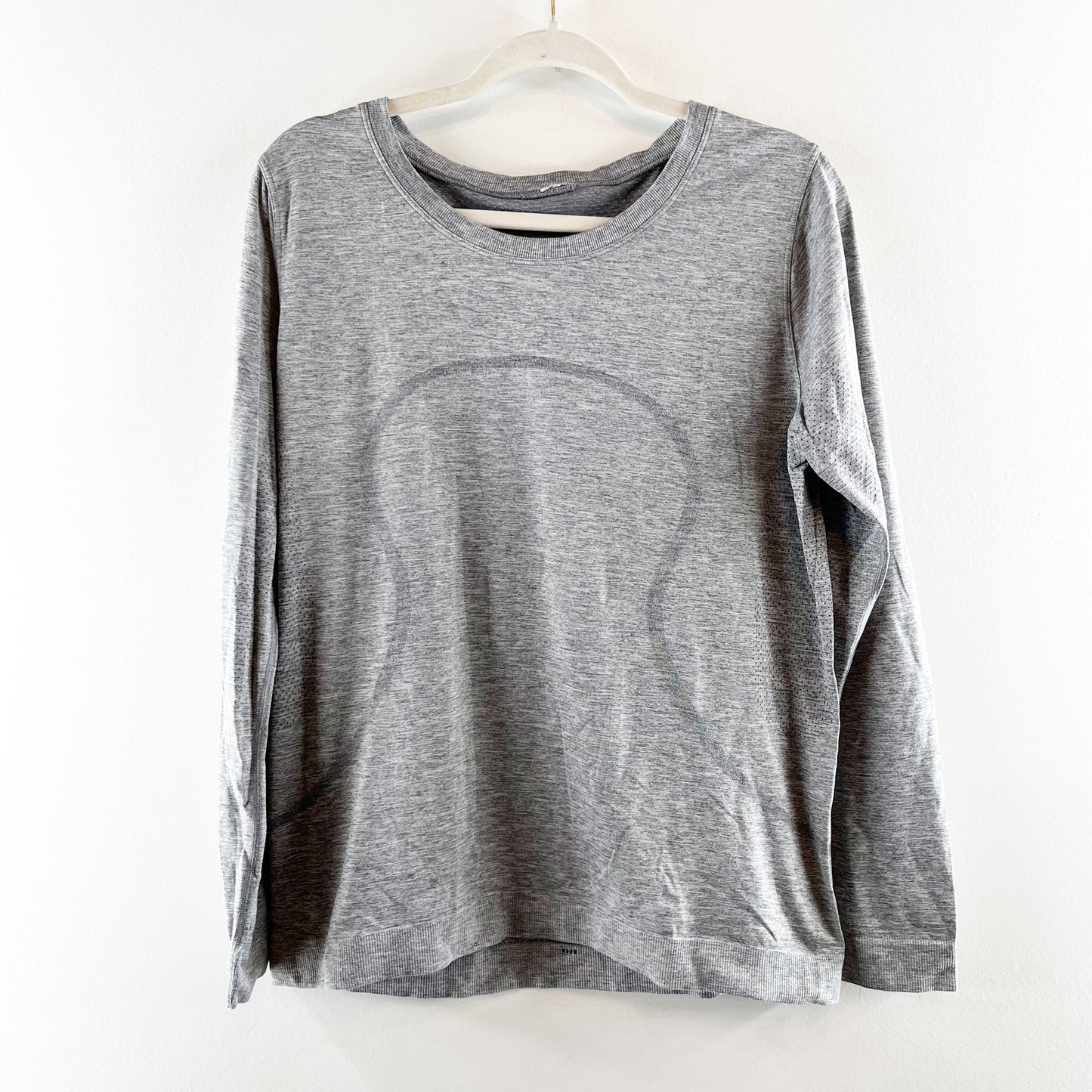 Lululemon Swiftly Relaxed Long-Sleeve Crew Neck T-Shirt Slate Gray 12