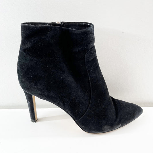 Sam Edelman Olette Pointed Toe Stiletto Ankle Boots Booties Black 10
