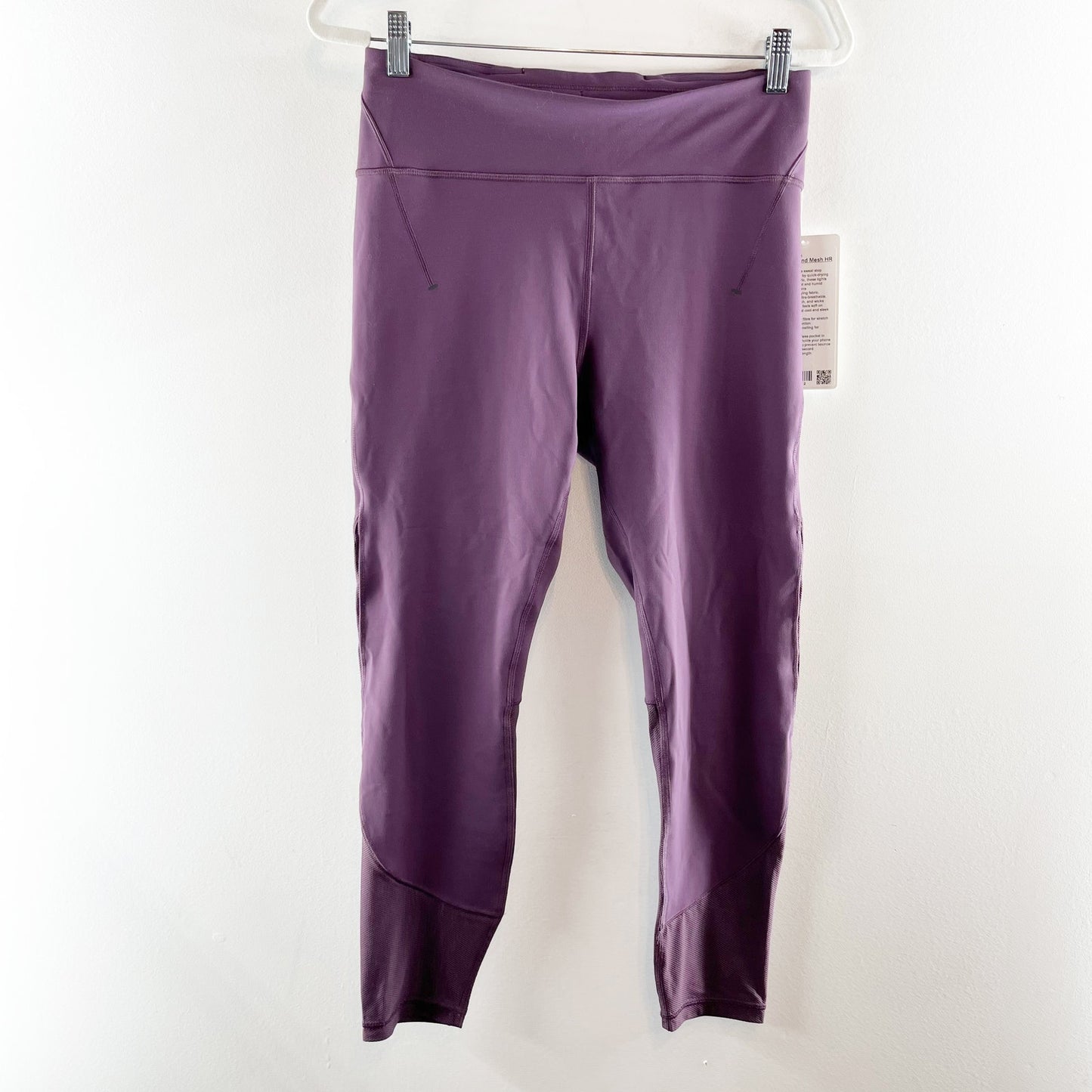 Lululemon Everlux and Mesh High-Rise Tight Leggings 25" Grape Thistle Purple 10