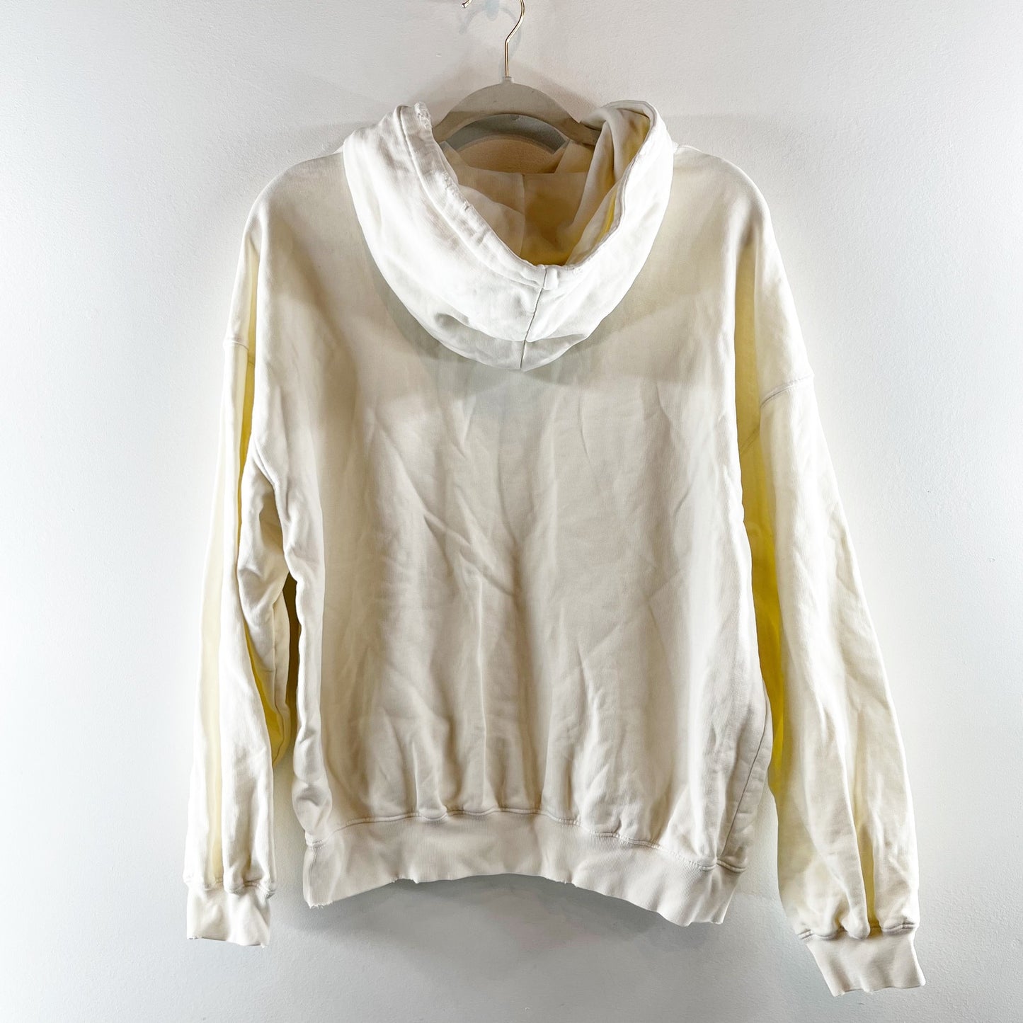 Anine Bing Sport Harvey Organic Cotton Oversized Graphic Sweatshirt White XS