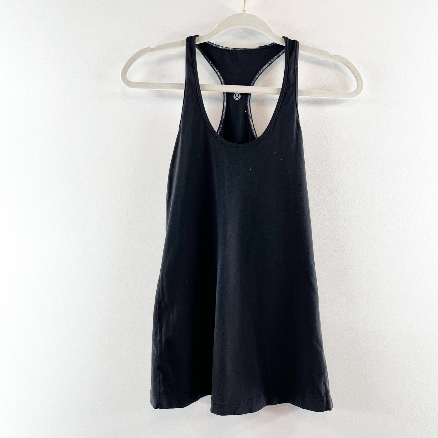 Lululemon Cool Racerback Scoopneck Tank Top Black Medium