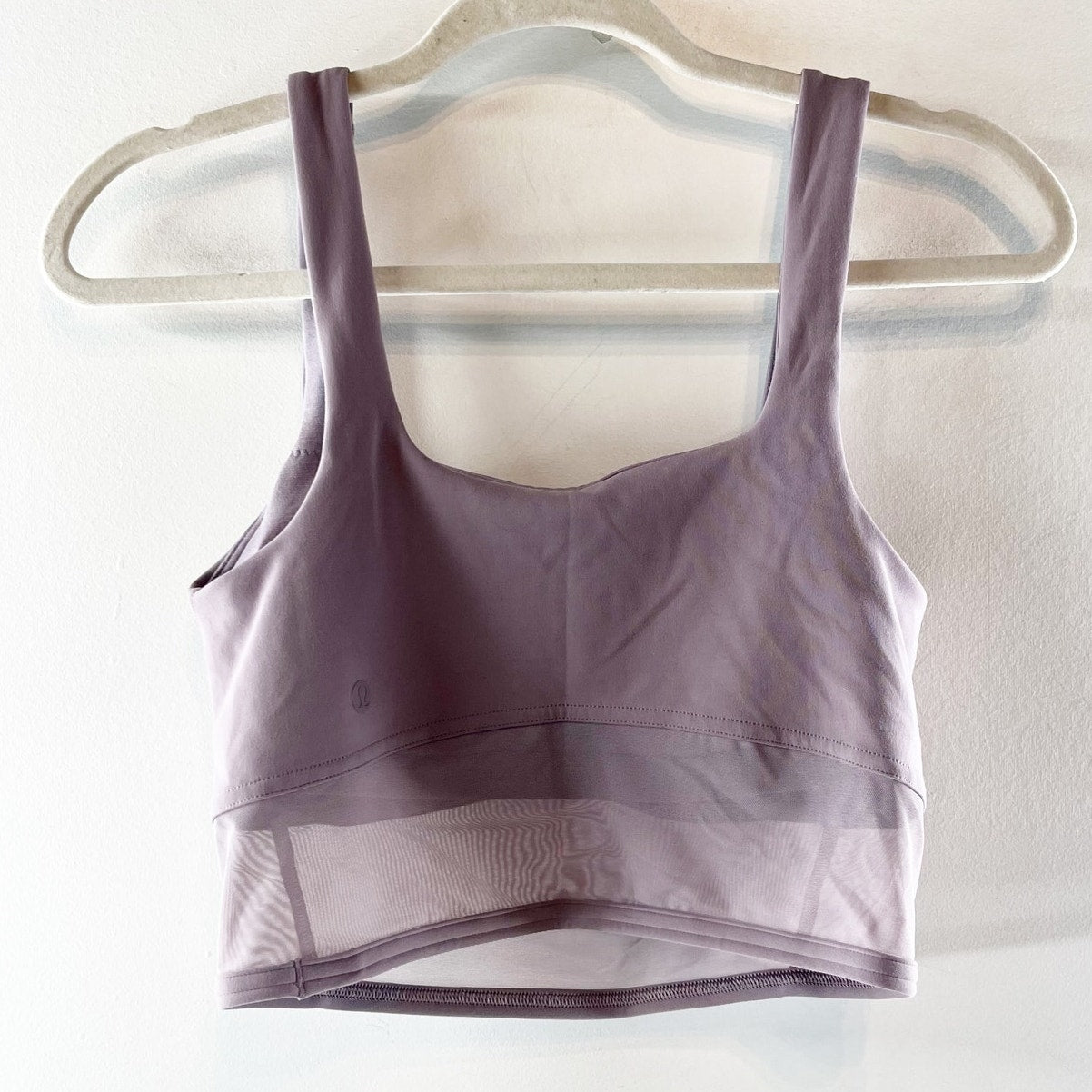 Lululemon Wunder Train Mesh Panel Tank Top Violet Verbena Purple 6