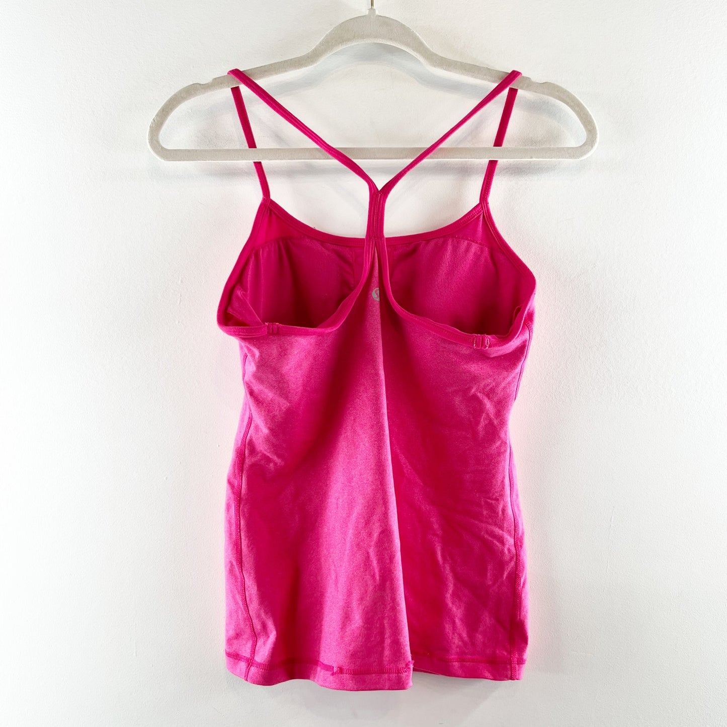 Lululemon Power Y Racerback Built in Bra Tank Top Pink 6