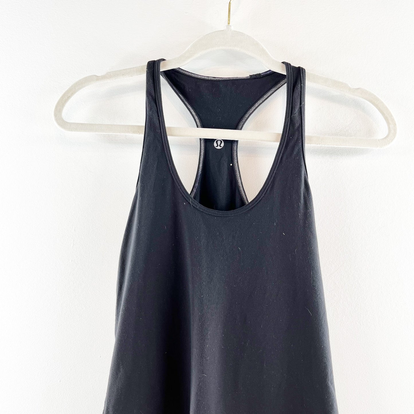 Lululemon Cool Racerback Scoopneck Tank Top Black Medium