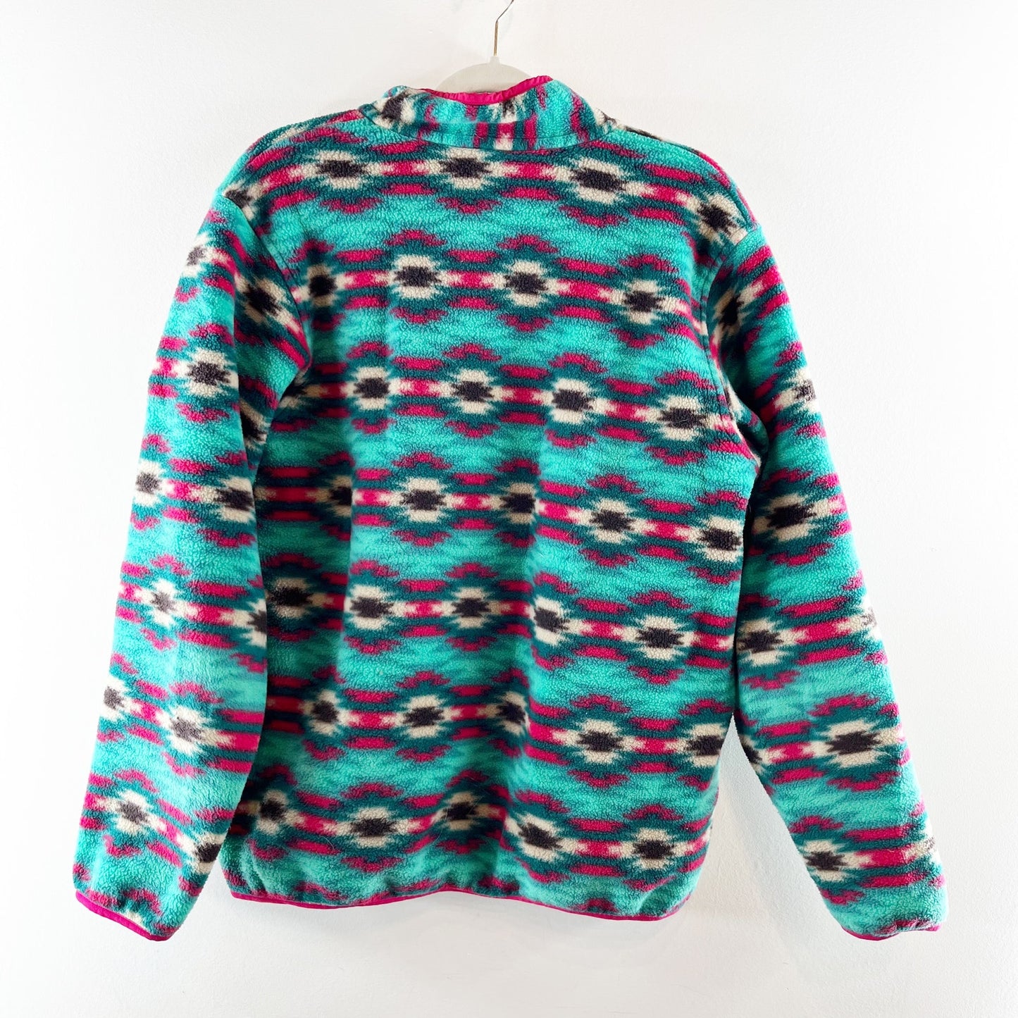 Patagonia T Snap Synchilla Long Sleeve Fleece Jacket Wild Desert Green XL