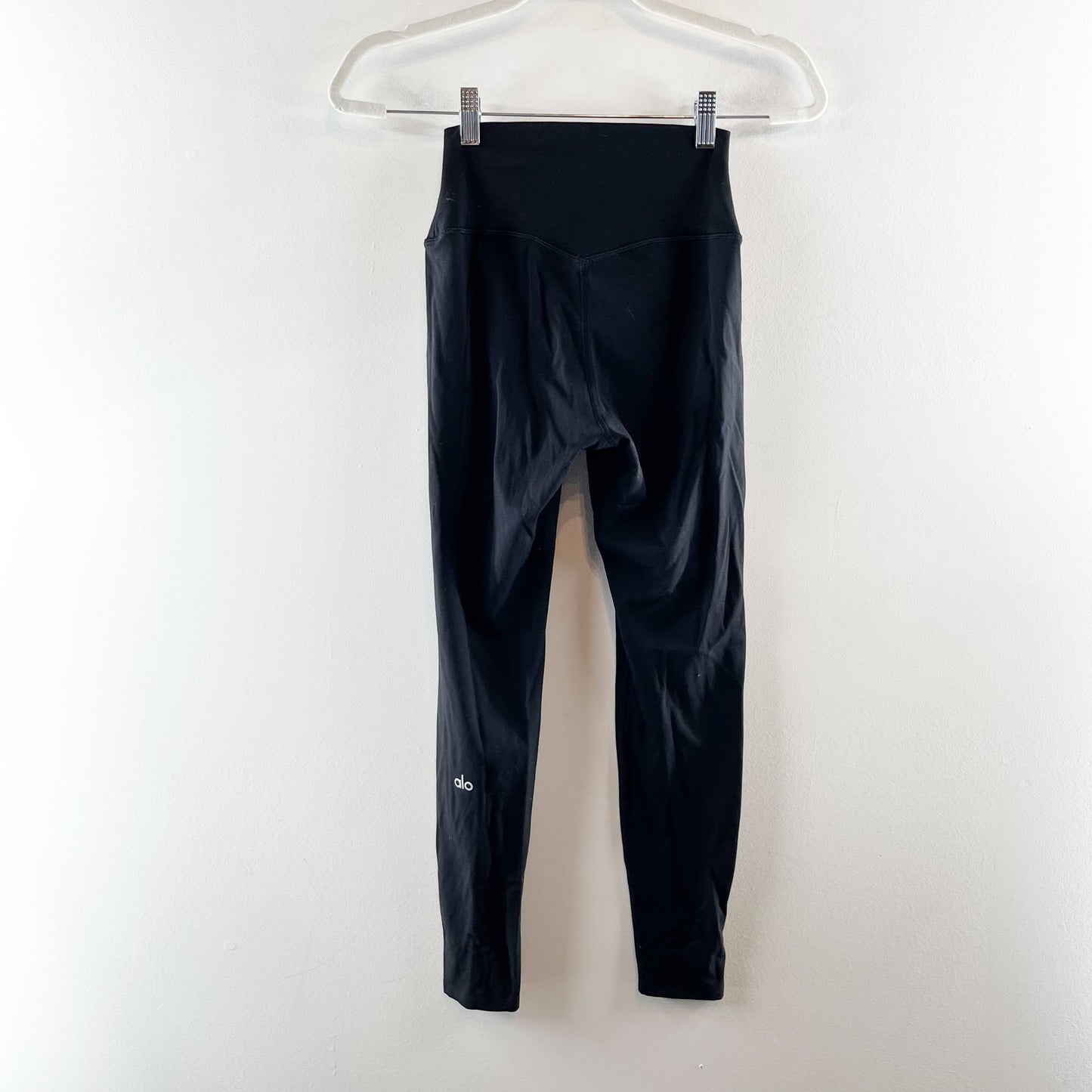 Alo Alosoft High-Waist 7/8 Highlight Leggings Black Small
