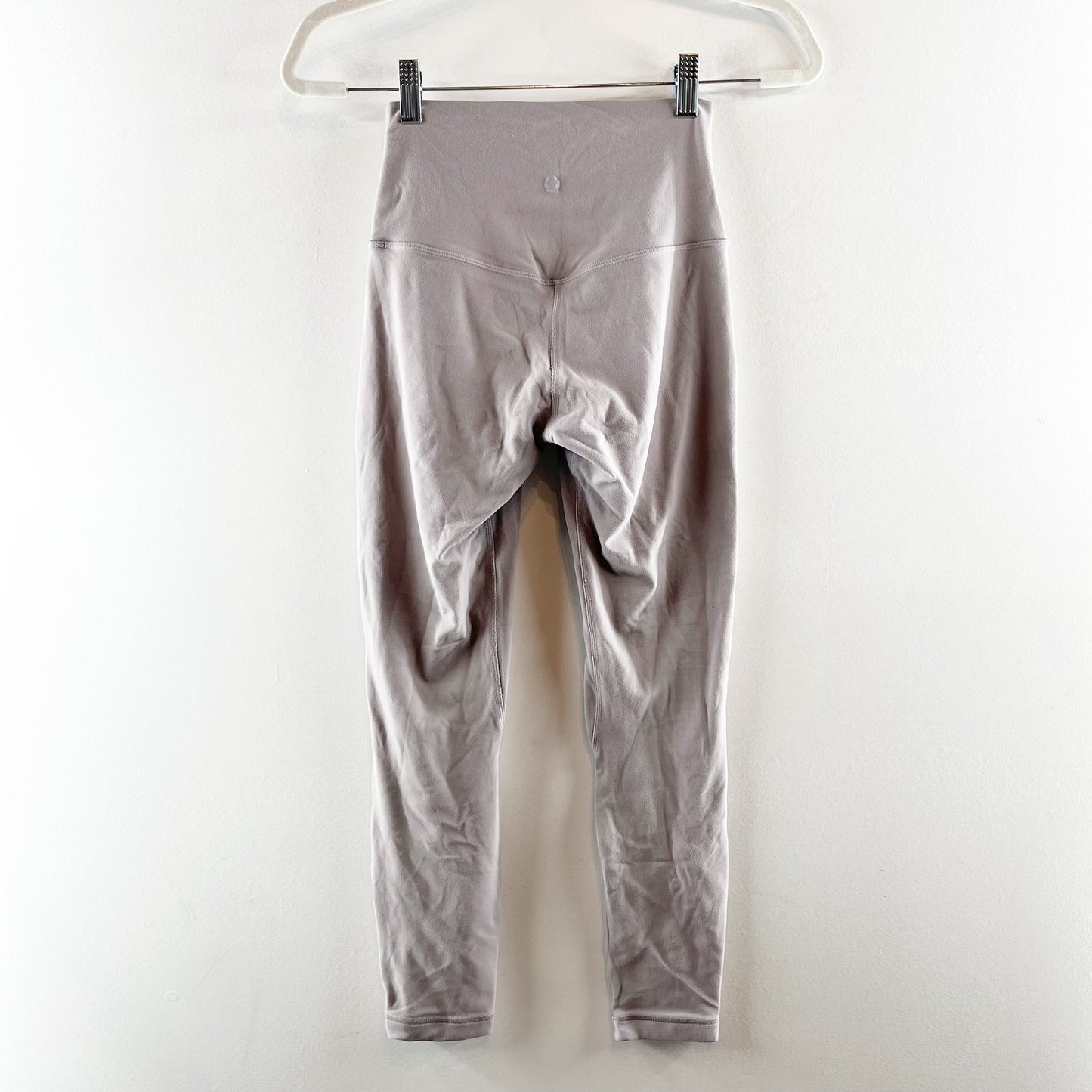 Lululemon Align Pull On High Waisted Leggings Pant II 25" Dark Chrome Gray 4