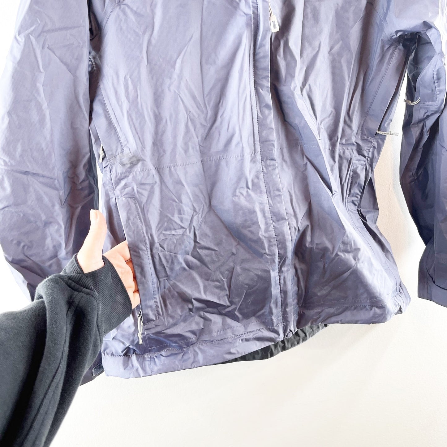 Patagonia Torrentshell 3L Long Sleeve Full Zip Outdoor Rain Jacket Blue Small