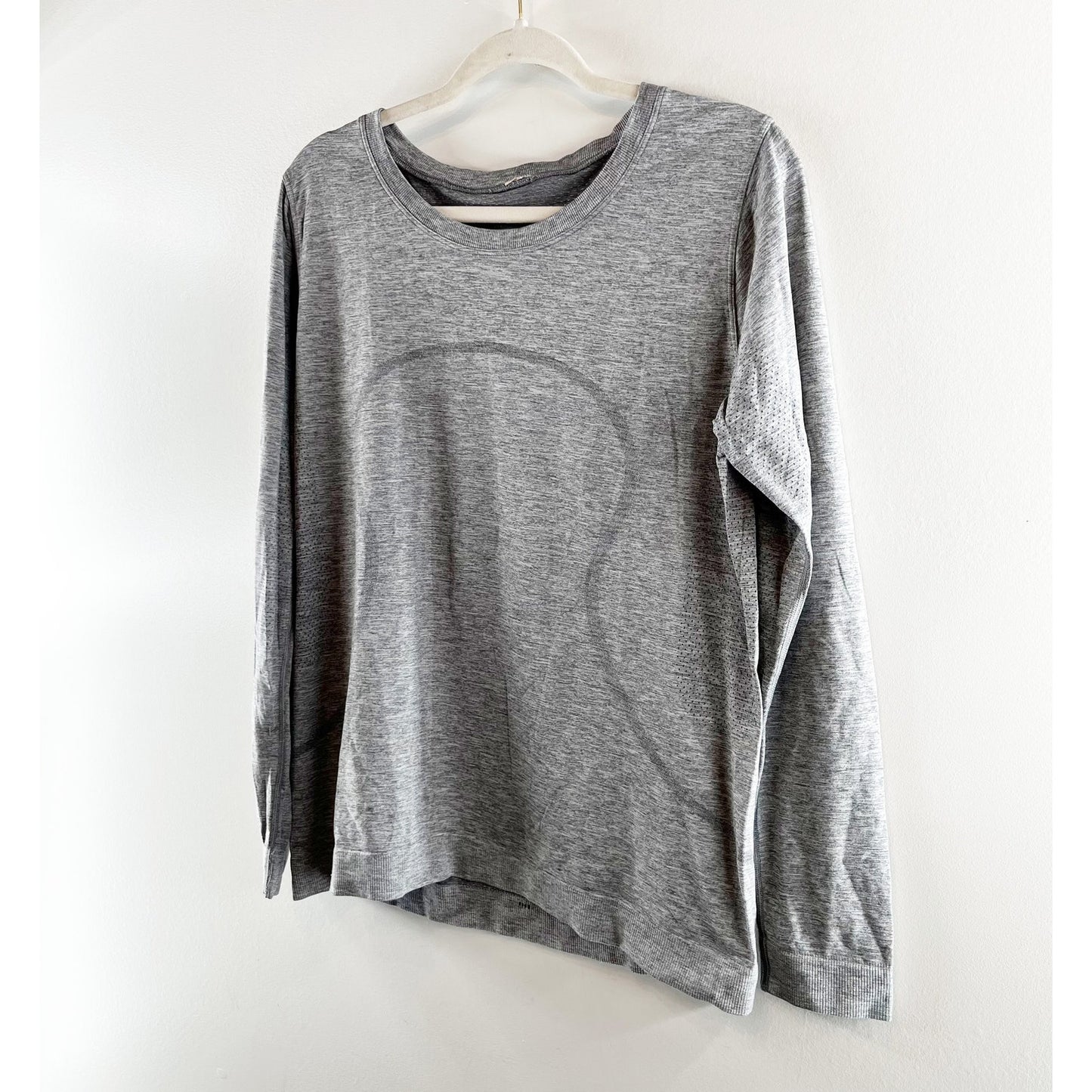 Lululemon Swiftly Relaxed Long-Sleeve Crew Neck T-Shirt Slate Gray 12