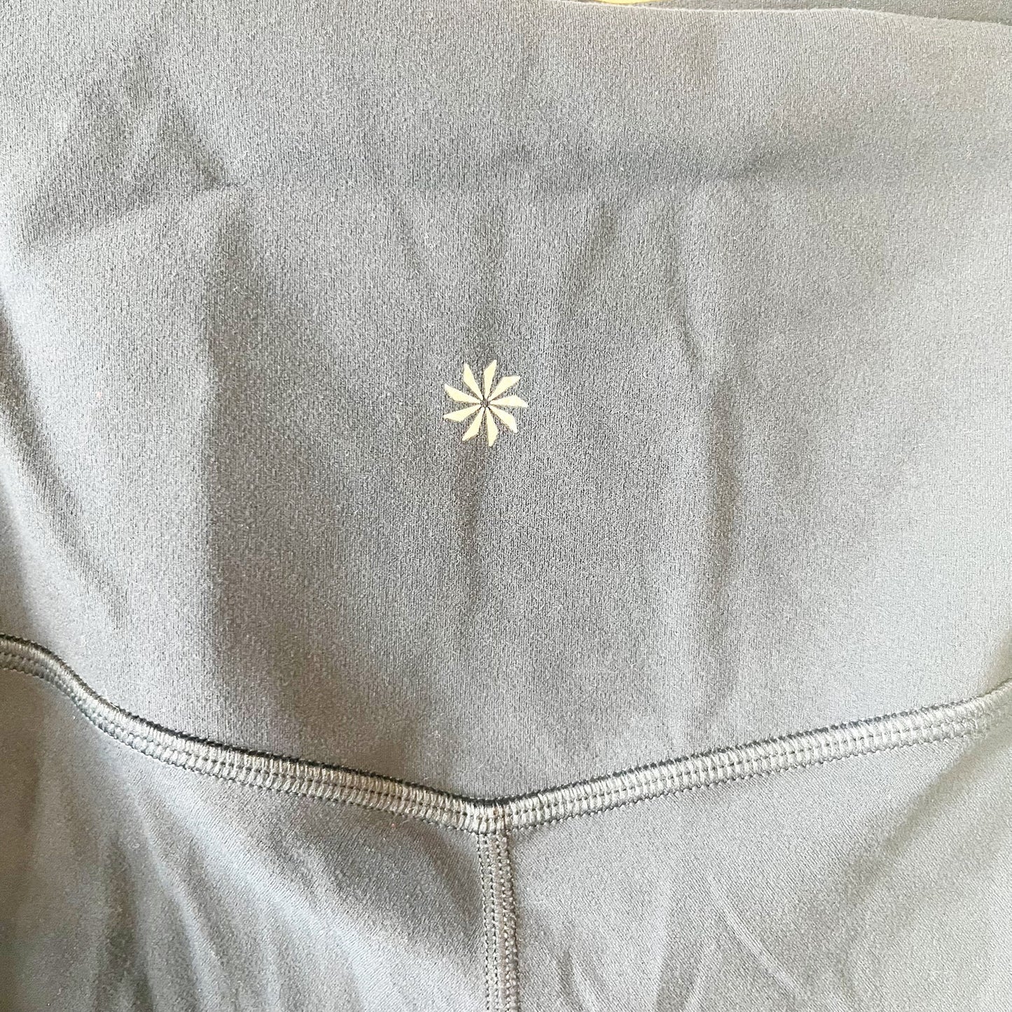 Athleta Salutation Stash Pocket Pull On 7/8 Tight Leggings Navy Blue XL