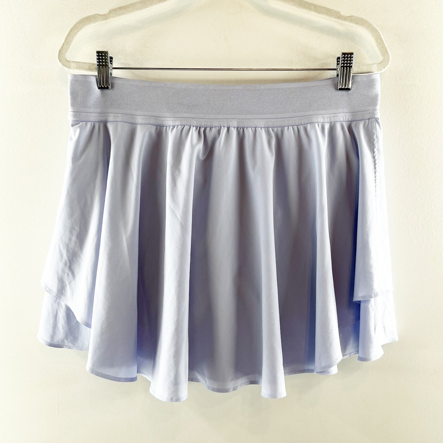 Lululemon Court Rival High-Rise Mini Skirt Skort Long Pastel Blue 12