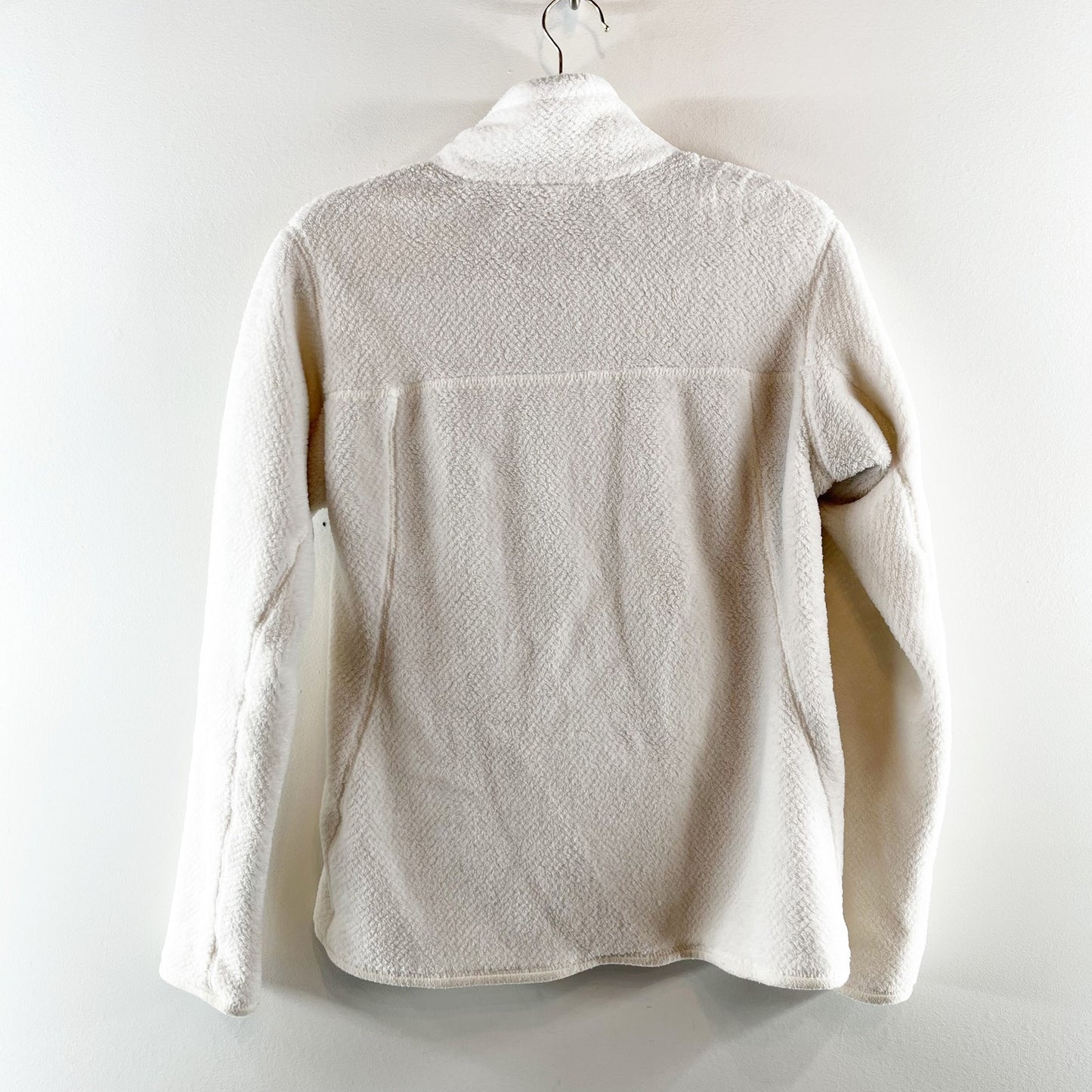 Patagonia Re-Tool Snap T Pullover Fleece Jacket Ivory Cream Medium