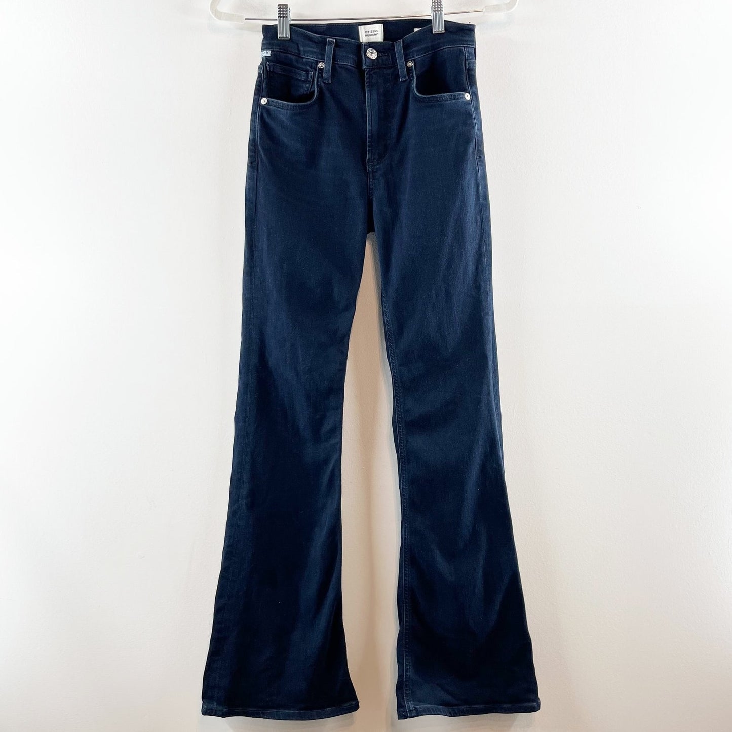 Citizens of Humanity High Rise Isola Flare Jeans Black 24 / 00