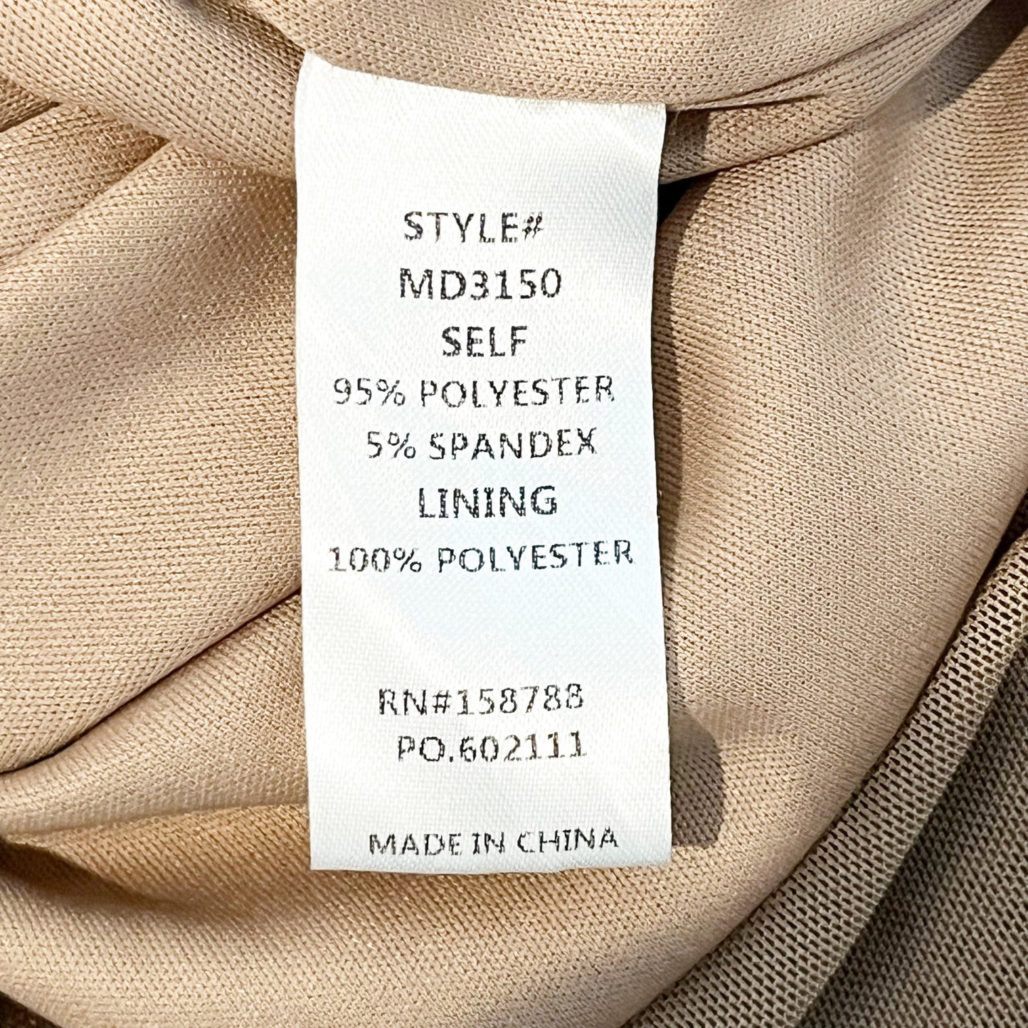 Bobbles & Lace Ruched Sweetheart Neck Strapless Mini Dress Taupe Brown Medium