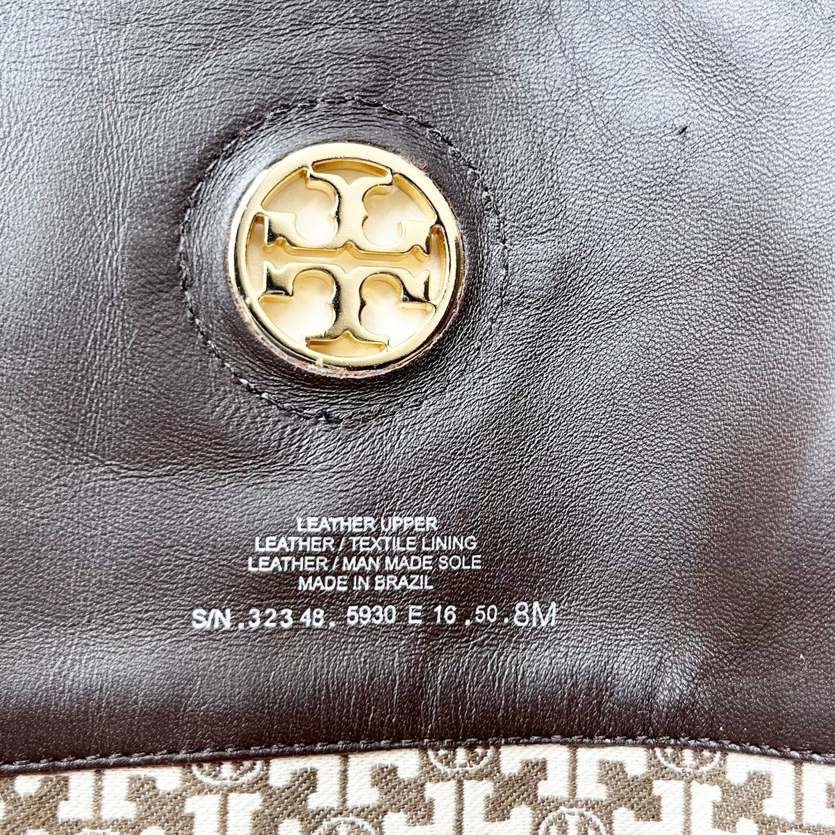 Tory Burch Junction Tumbled Leather Block Heel Knee High Riding Boot Brown 8