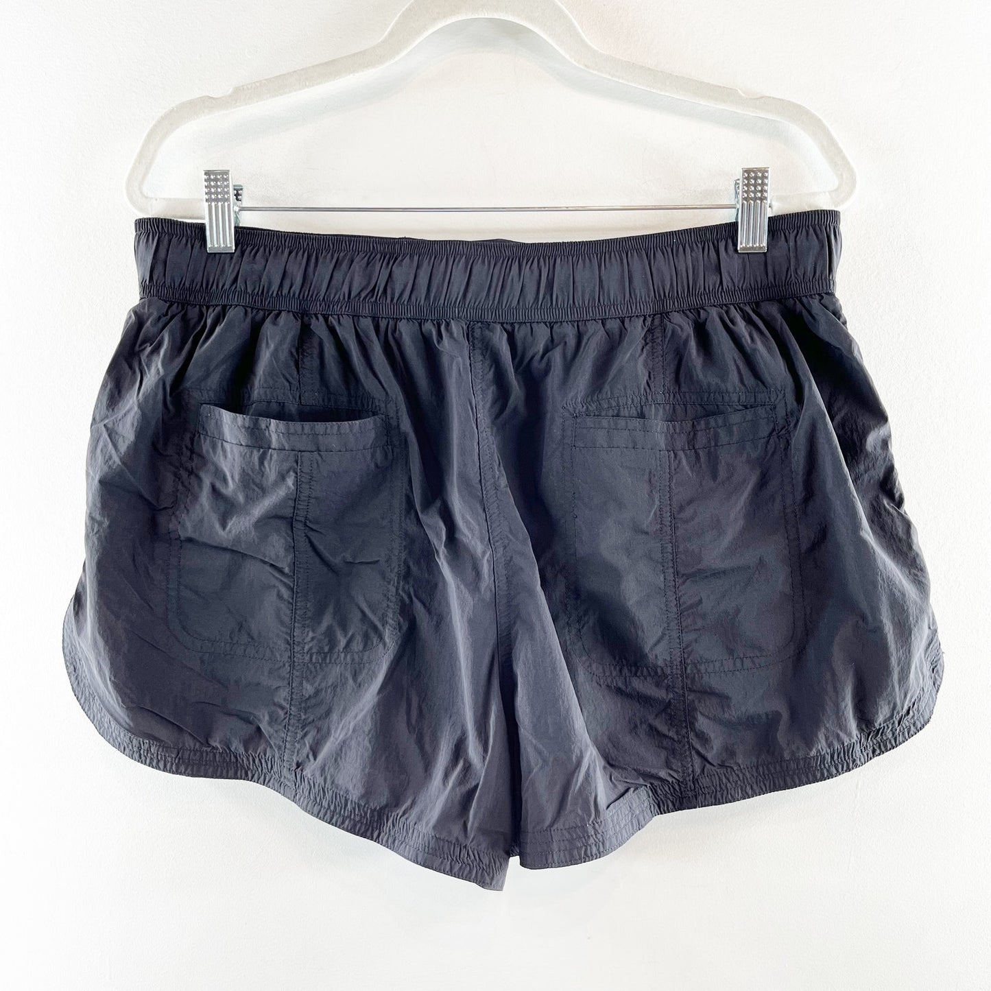 Daily Practice by Anthropologie Base Jump Active Lined Shorts Black Large