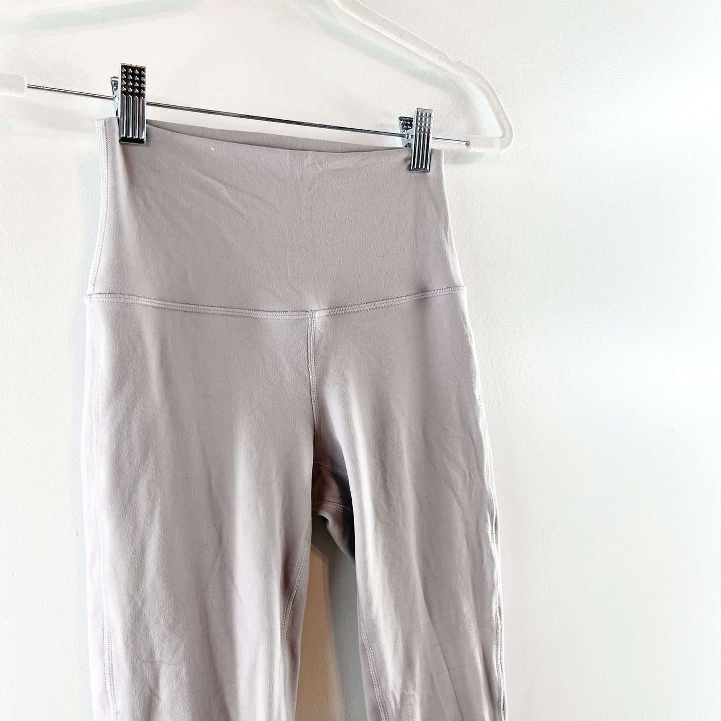 Lululemon Align Pull On High Waisted Leggings Pant II 25" Dark Chrome Gray 4