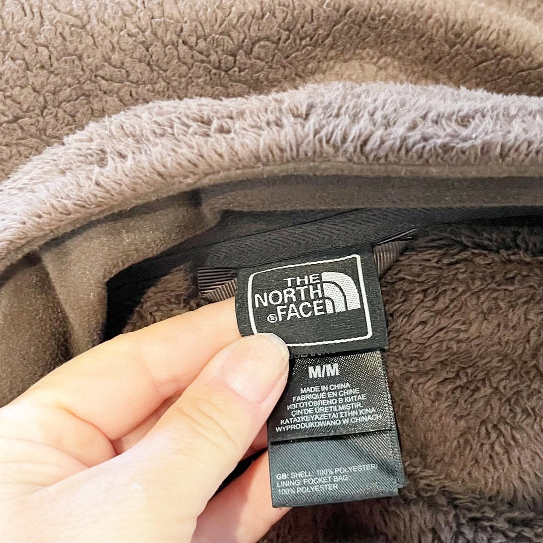 The North Face Osito Full Zip Fleece Jacket Brown Medium