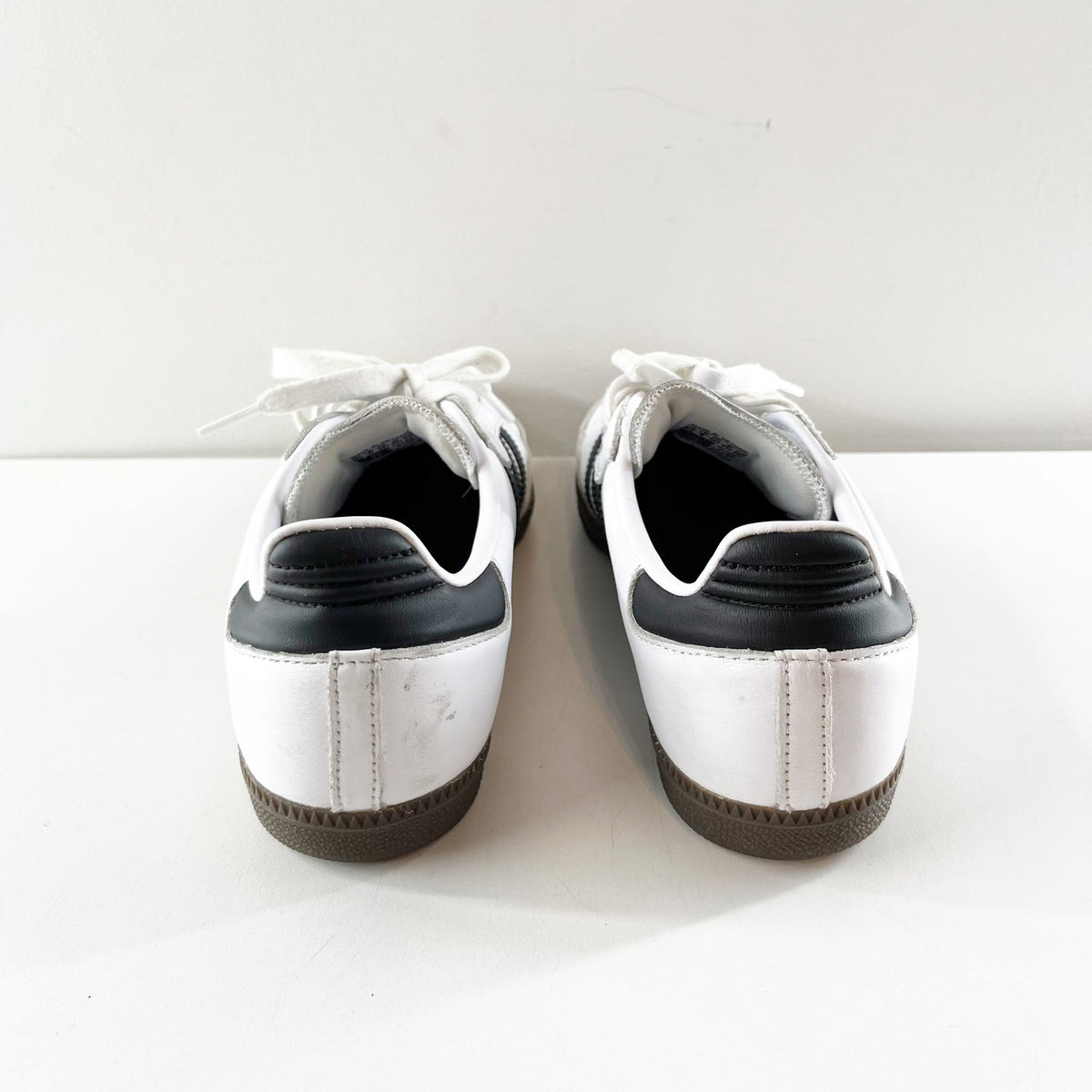 Adidas Samba OG Low Top Sneakers White Black 7.5