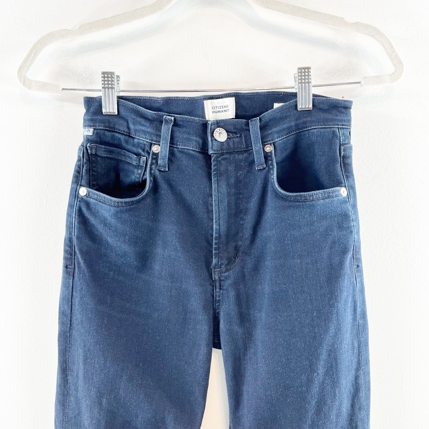 Citizens of Humanity High Rise Isola Flare Jeans Black 24 / 00