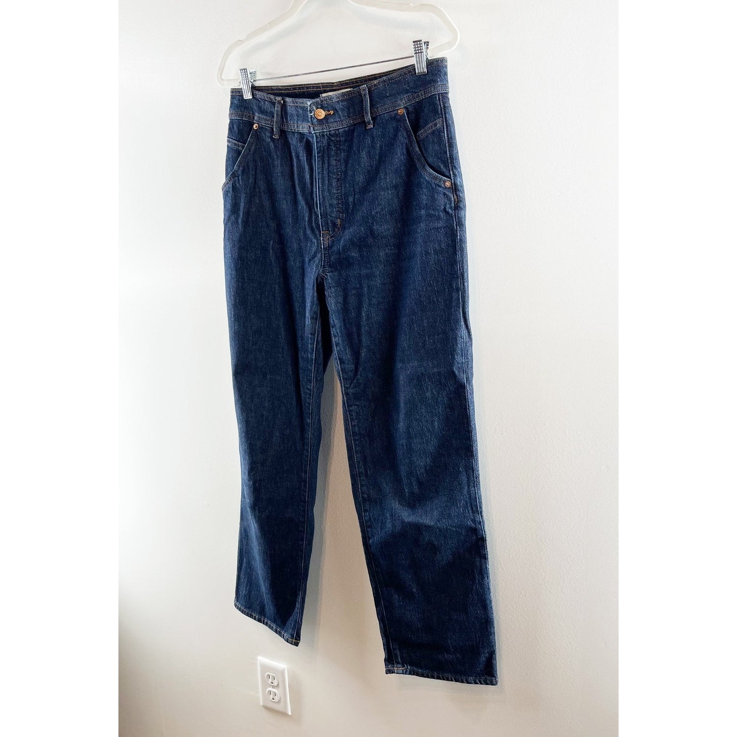 Madewell High Rise The Perfect Vintage Straight Leg Jeans Stanhill Wash 29 / 8
