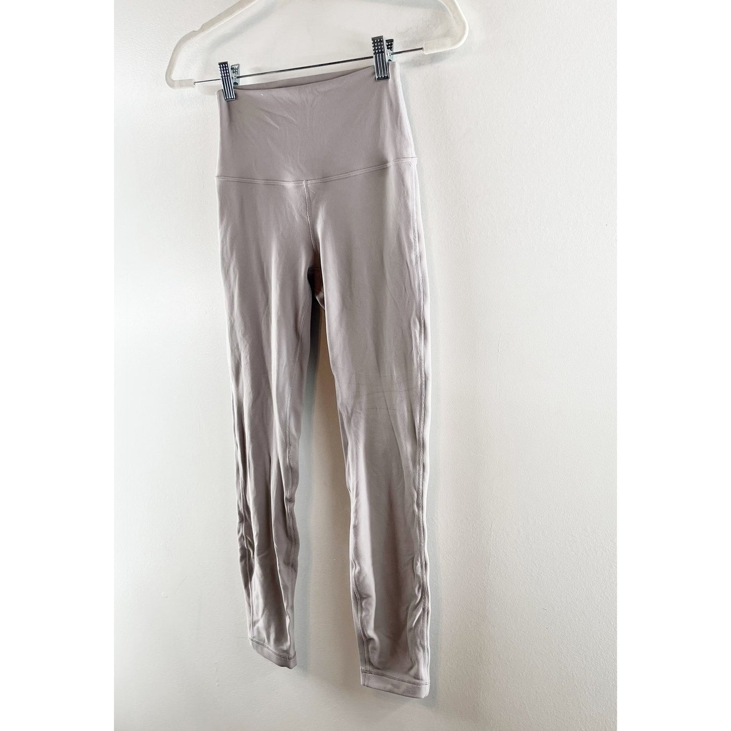 Lululemon Align Pull On High Waisted Leggings Pant II 25" Dark Chrome Gray 4