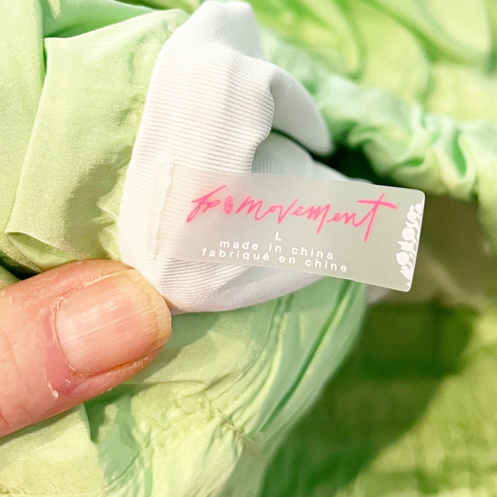 Free People Movement The Way Home Shorts Green Large
